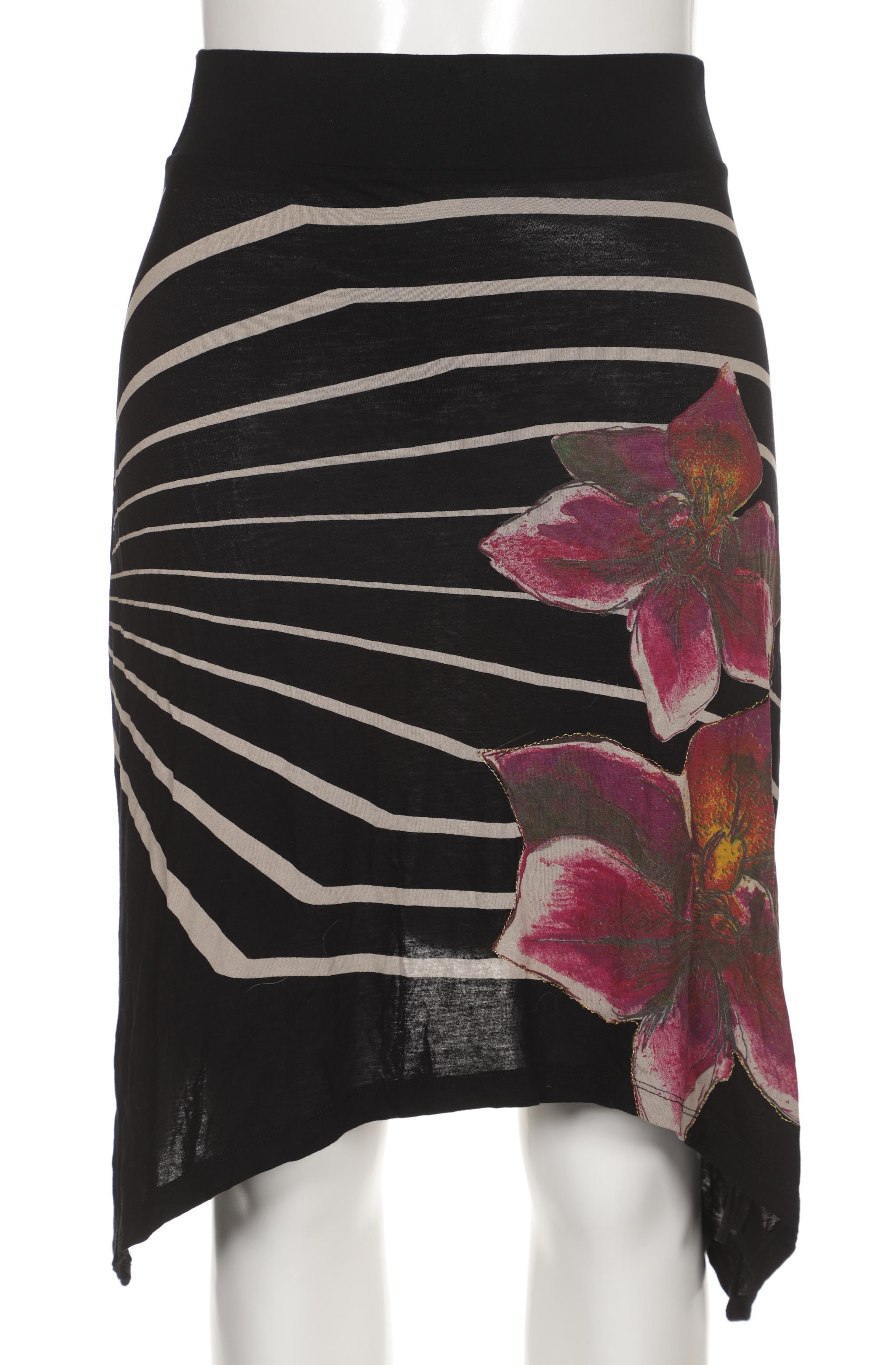 

Desigual Damen Rock, schwarz, Gr. 42