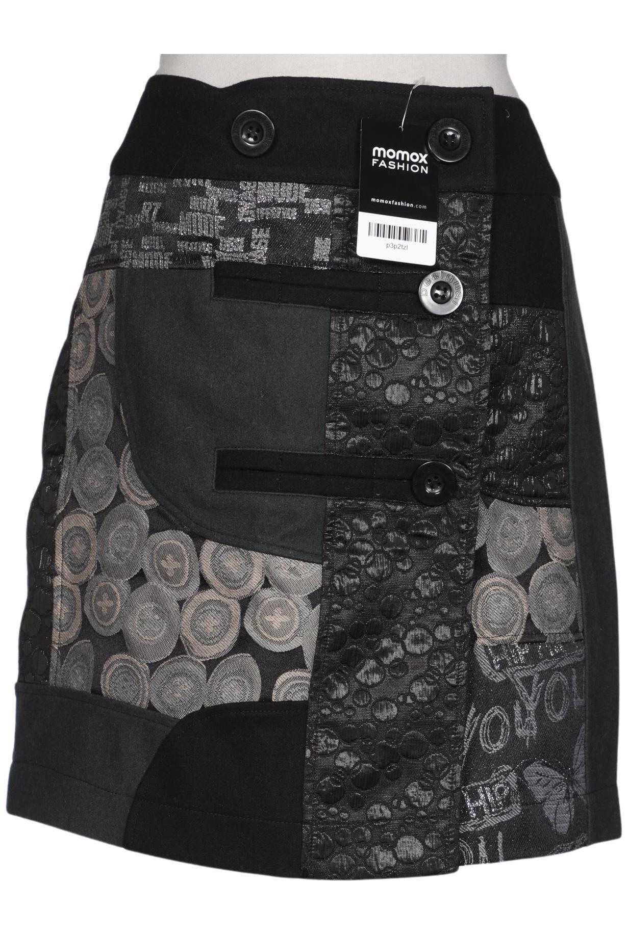 

Desigual Damen Rock, schwarz, Gr. 40