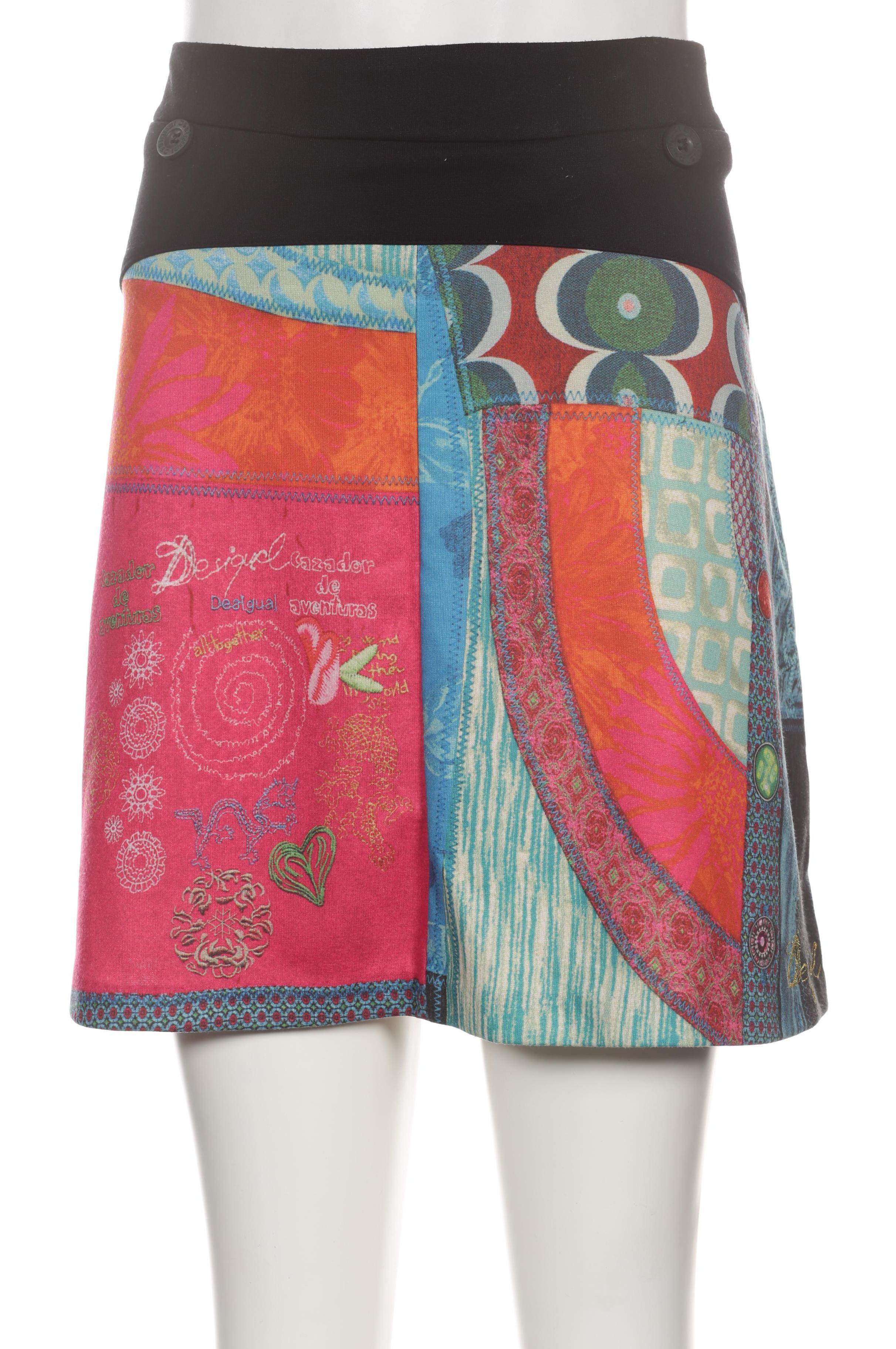 

Desigual Damen Rock, schwarz, Gr. 42