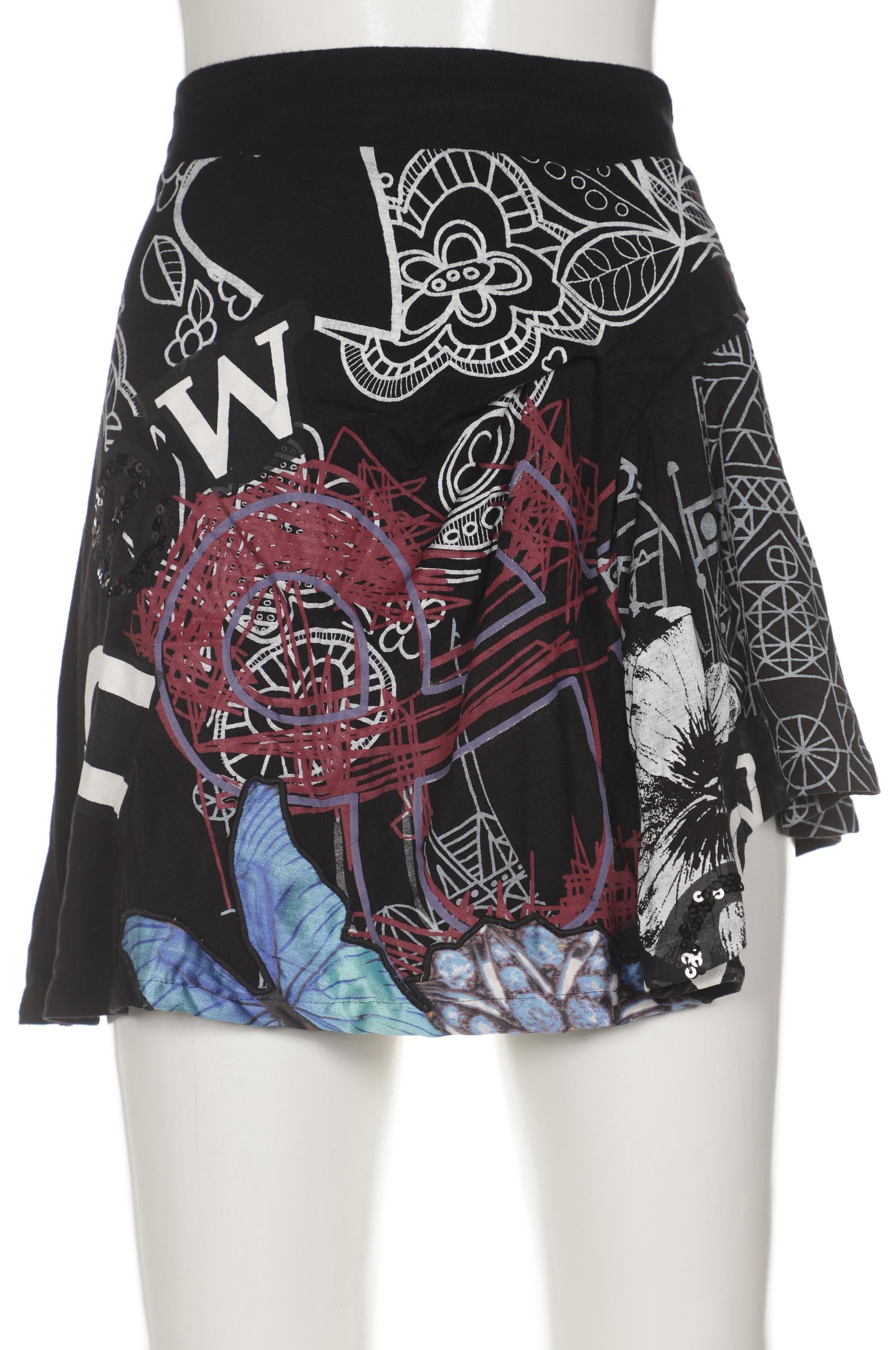 

Desigual Damen Rock, schwarz