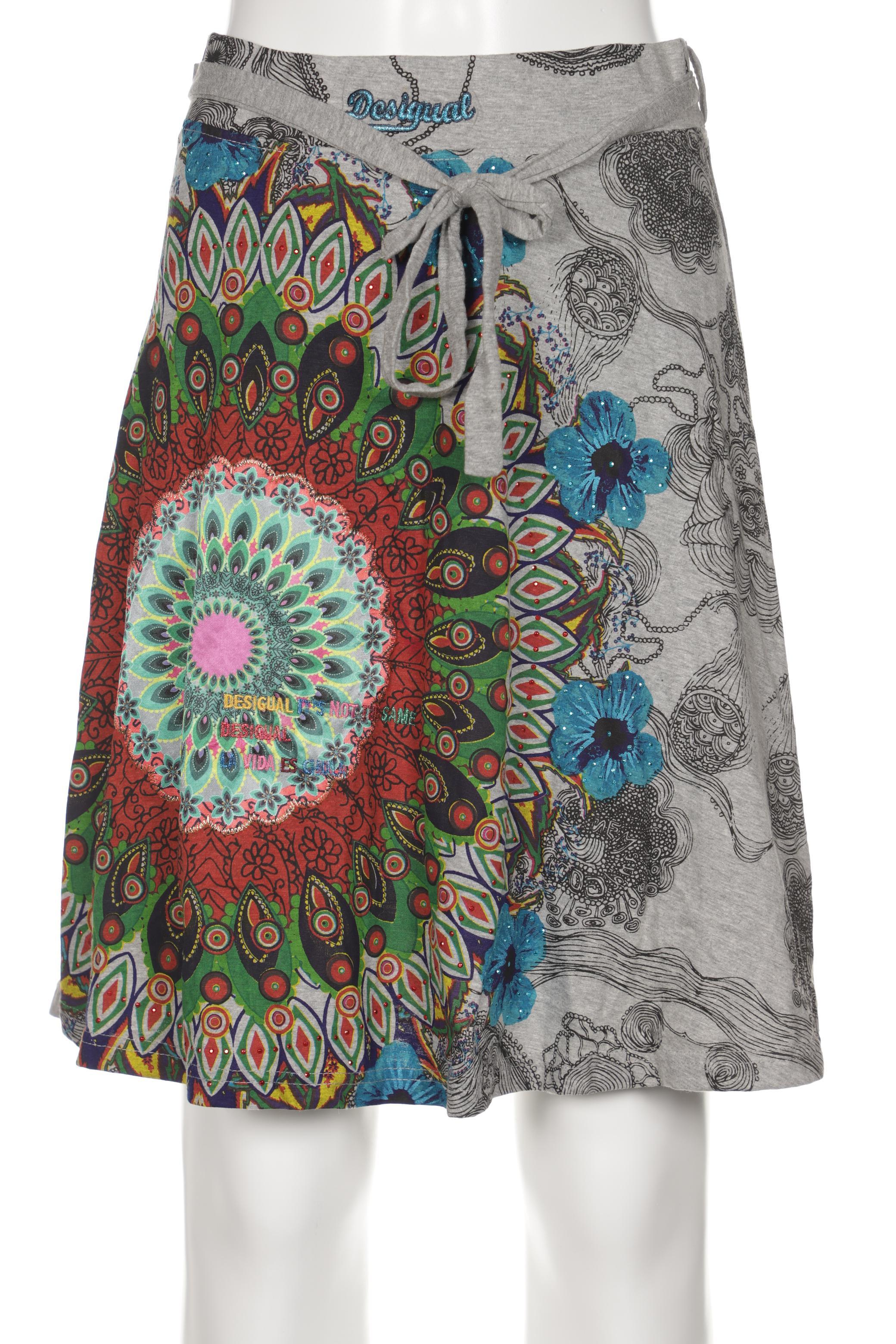 

Desigual Damen Rock, grau, Gr. 36