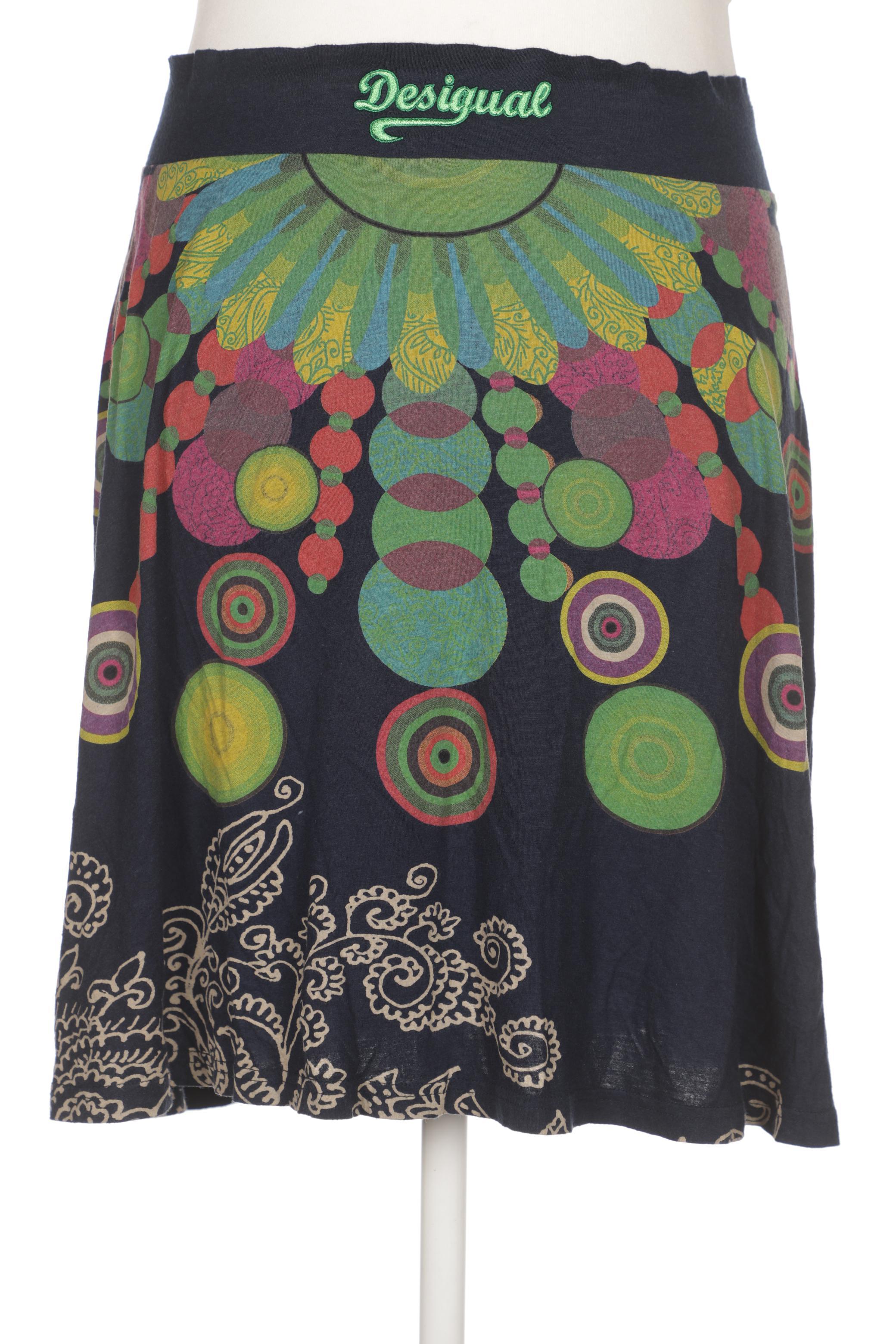 

Desigual Damen Rock, marineblau, Gr. 46