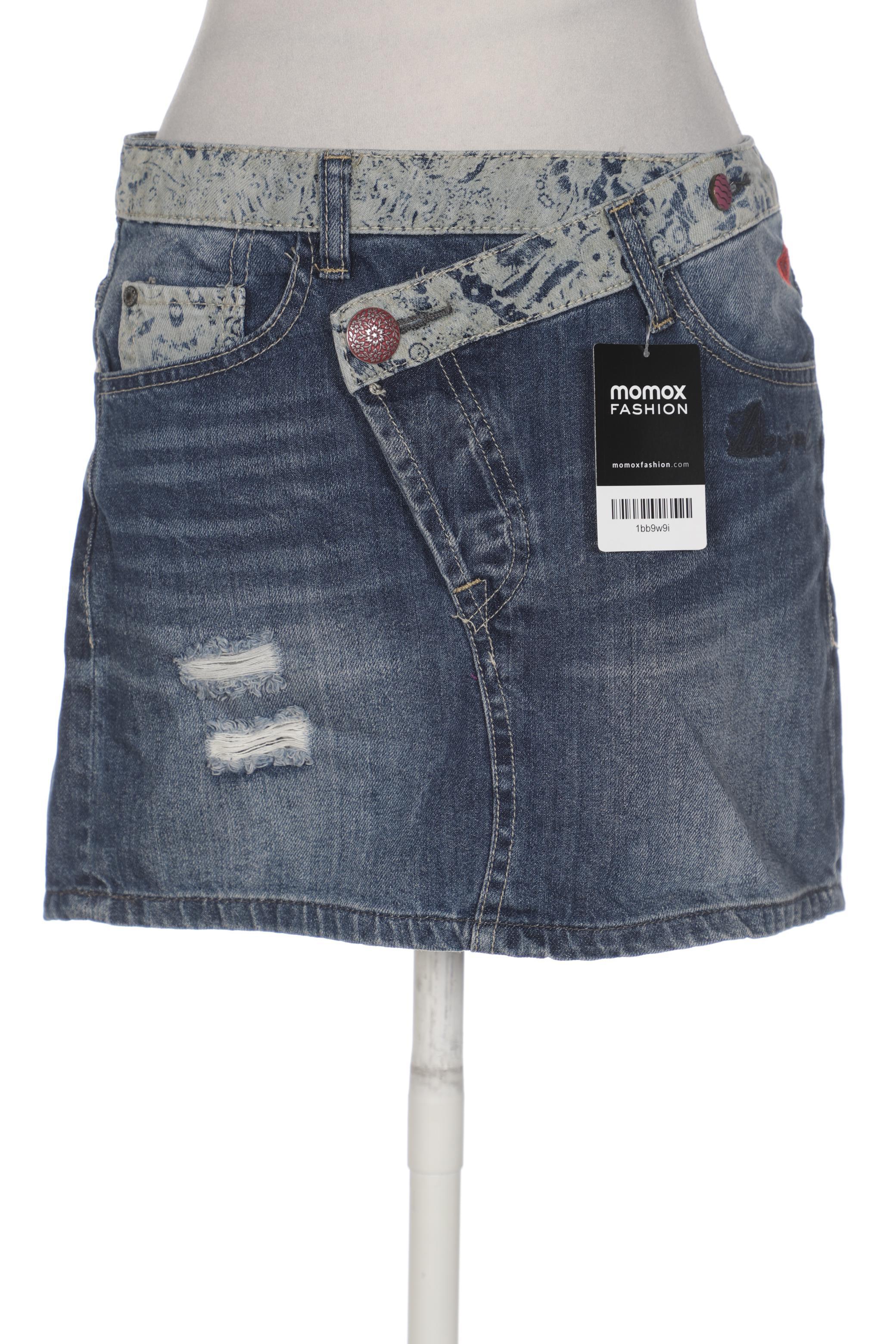 

Desigual Damen Rock, blau, Gr. 34