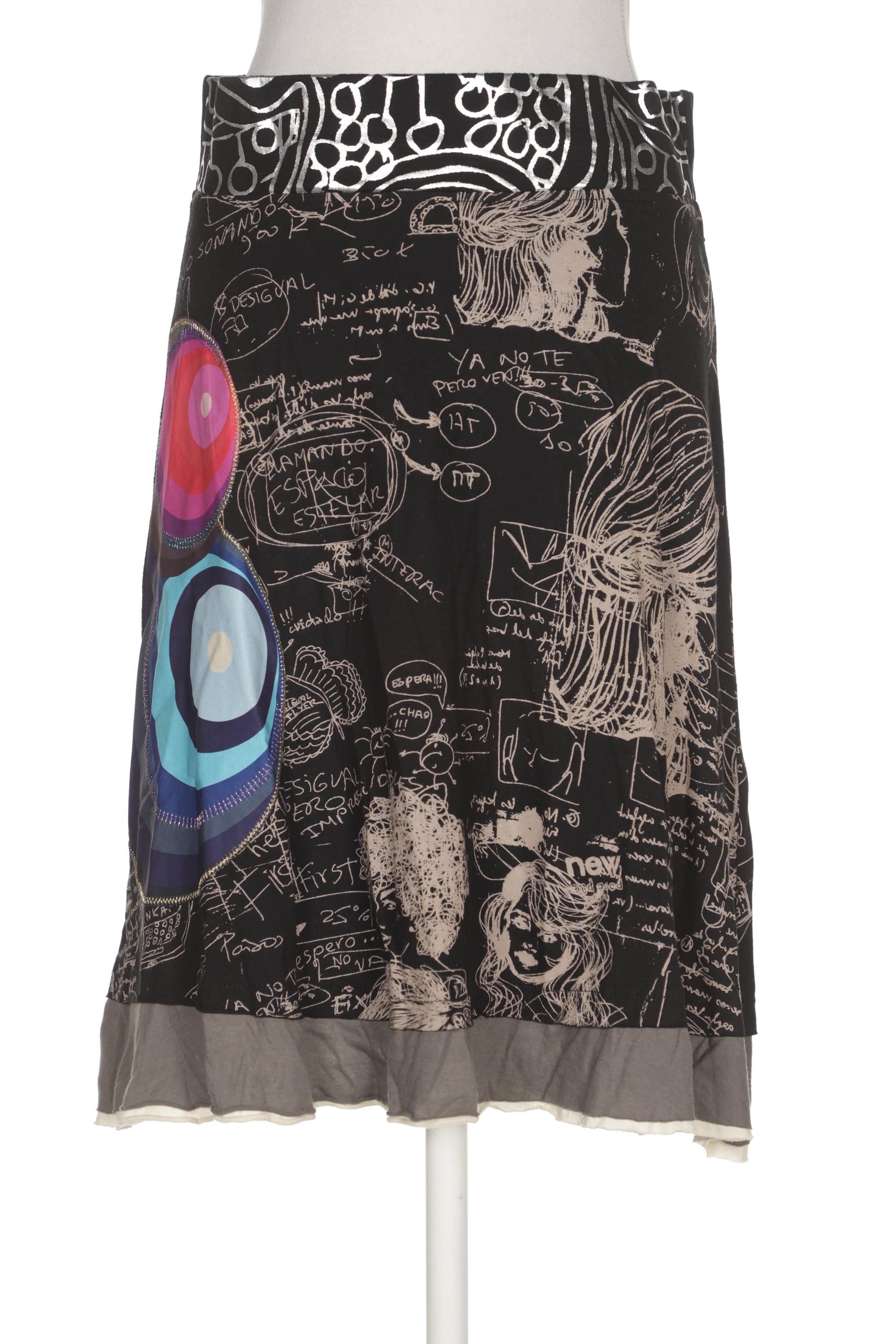 

Desigual Damen Rock, schwarz, Gr. 36