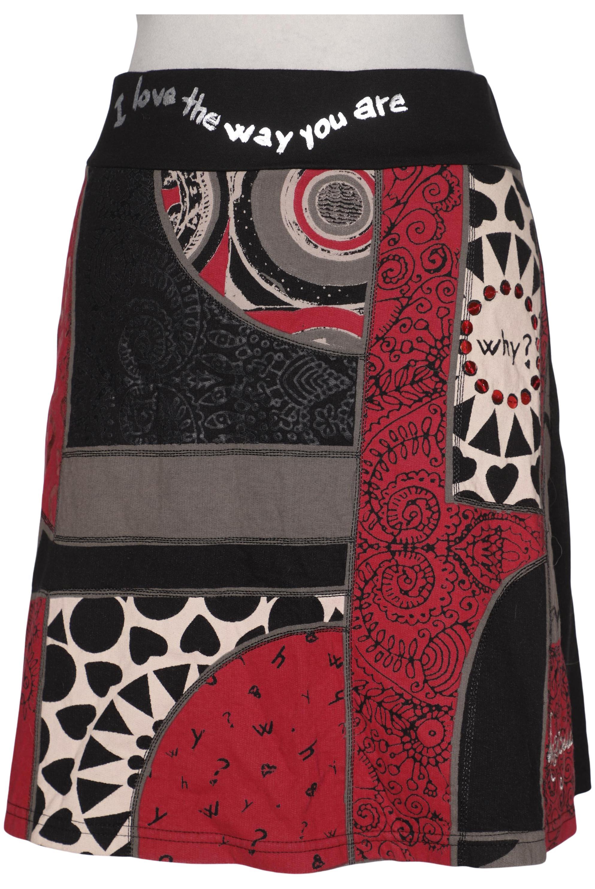 

Desigual Damen Rock, mehrfarbig, Gr. 34