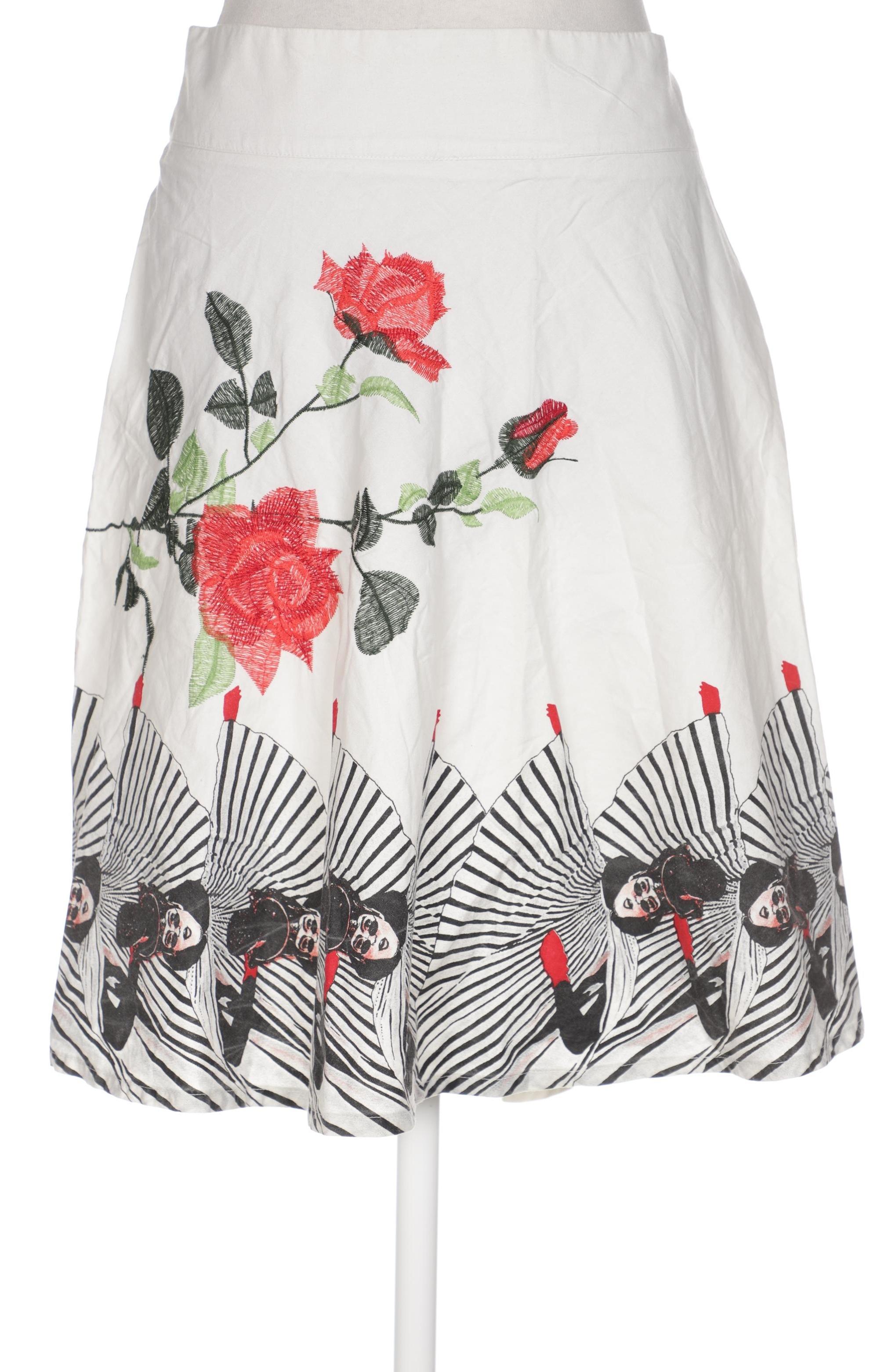 

Desigual Damen Rock, cremeweiß, Gr. 40