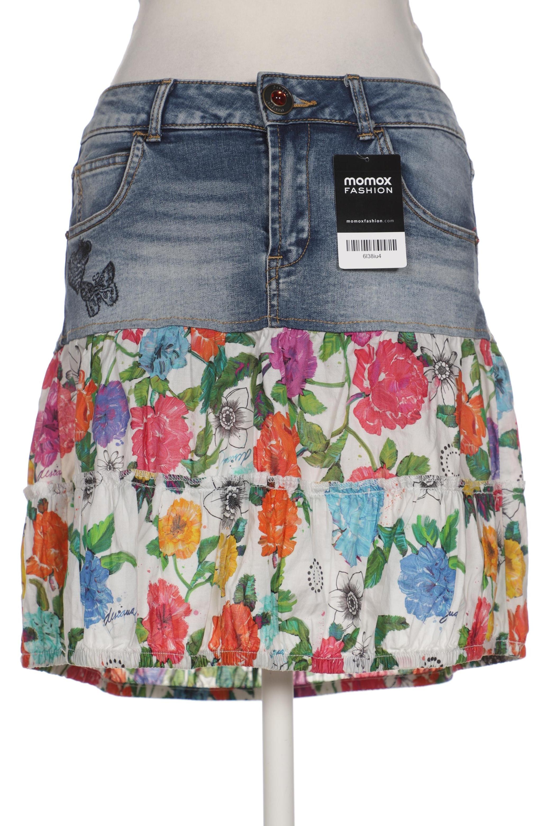 

Desigual Damen Rock, blau, Gr. 36