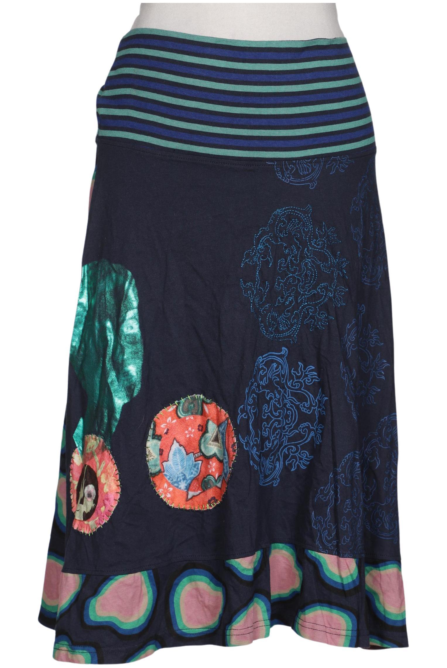 

Desigual Damen Rock, marineblau, Gr. 38