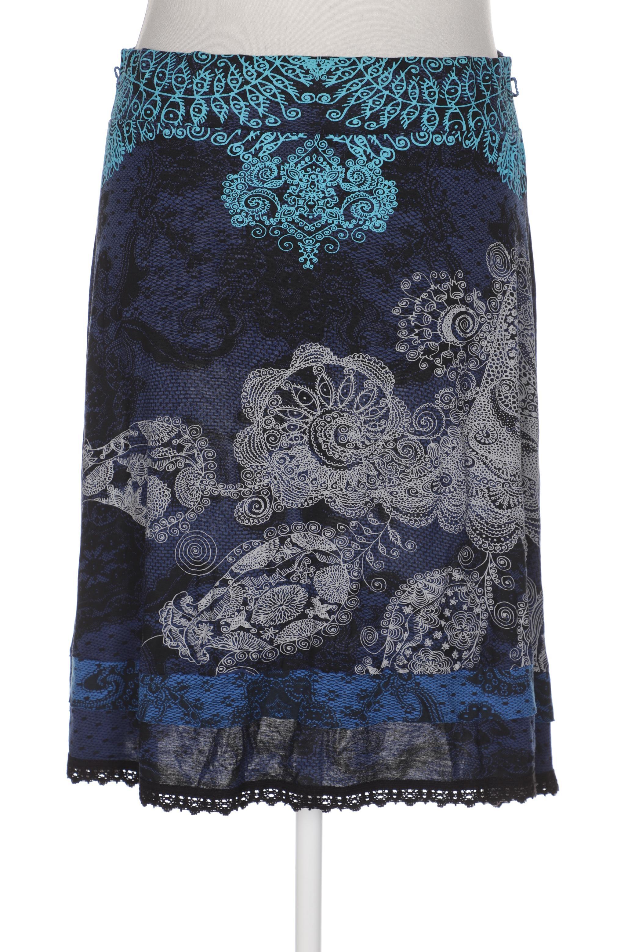 

Desigual Damen Rock, marineblau, Gr. 44