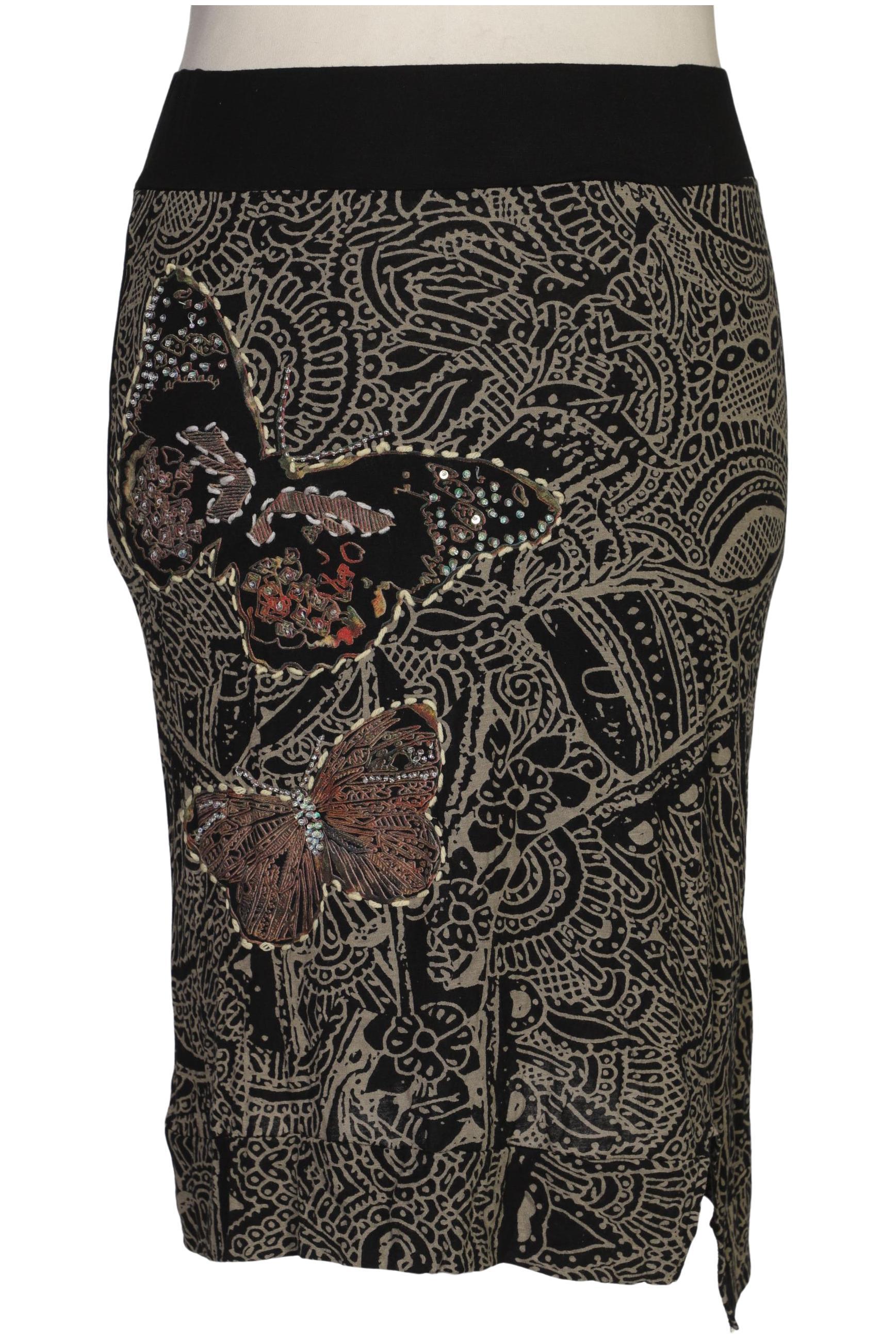 

Desigual Damen Rock, schwarz, Gr. 44