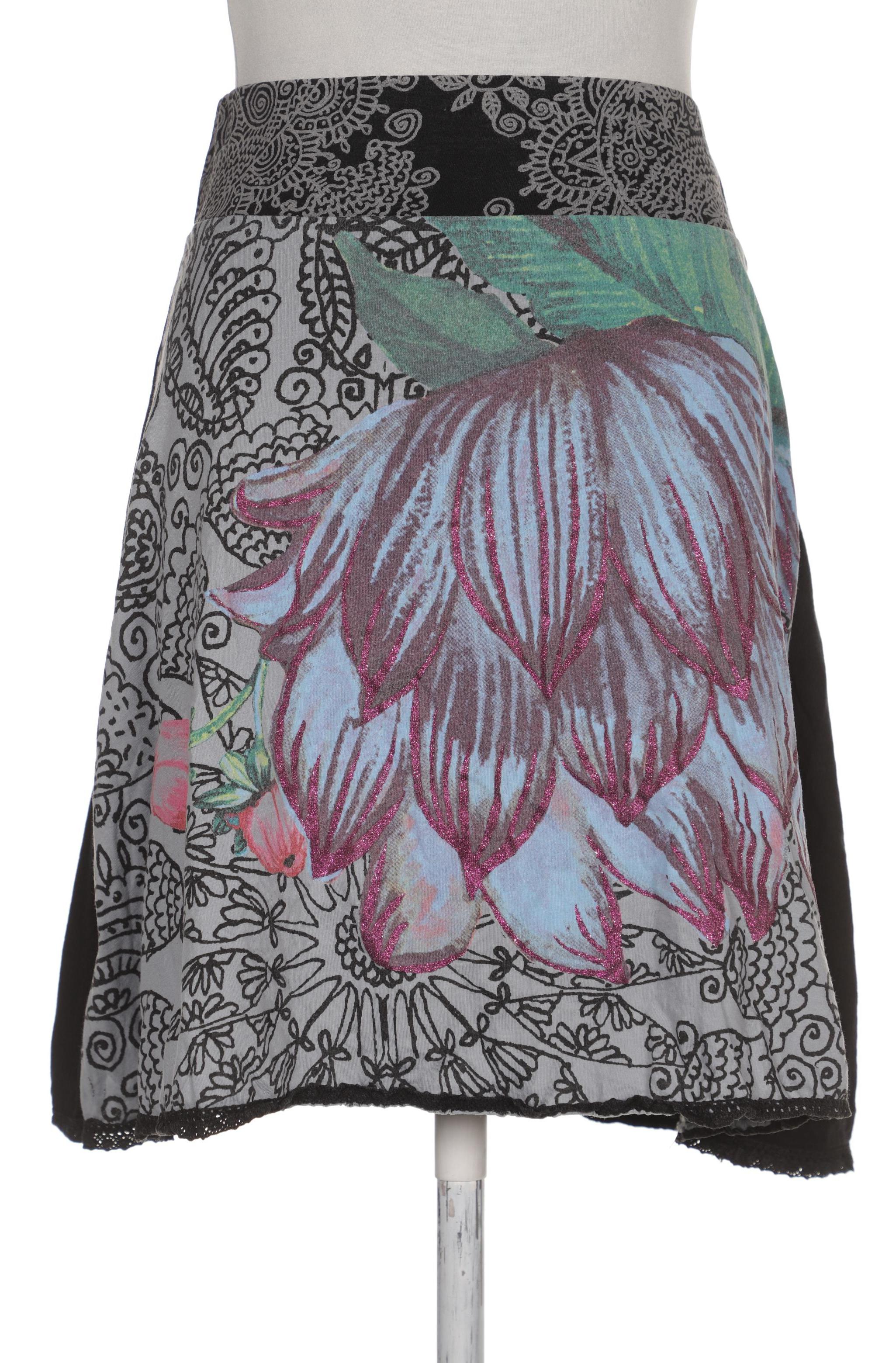 

Desigual Damen Rock, grau, Gr. 38
