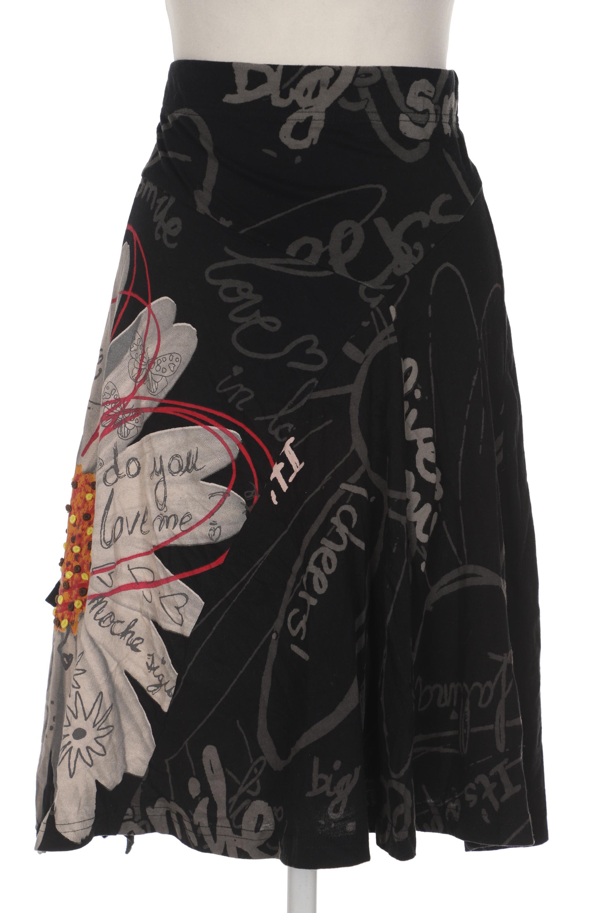 

Desigual Damen Rock, schwarz