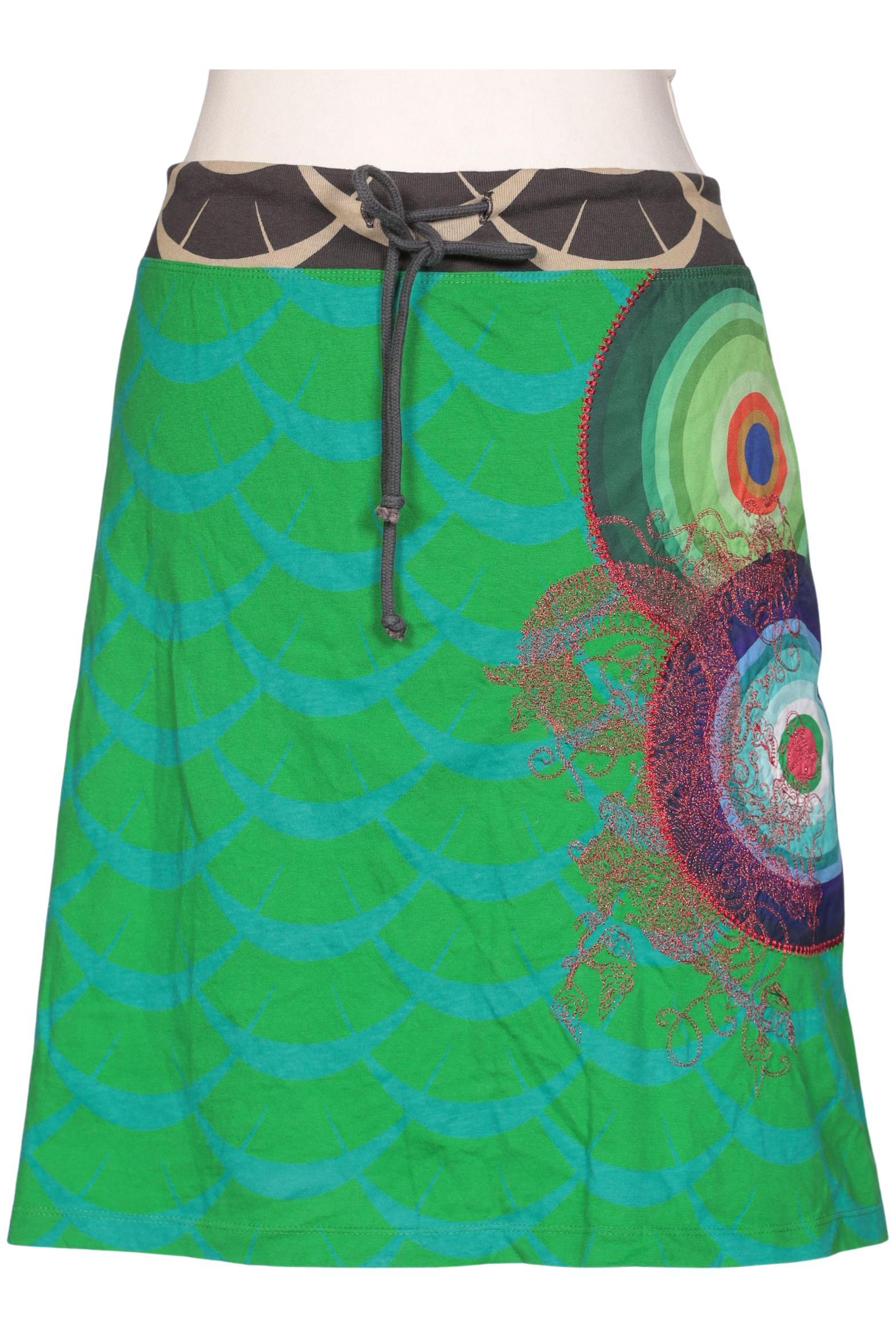 

Desigual Damen Rock, grün, Gr. 42