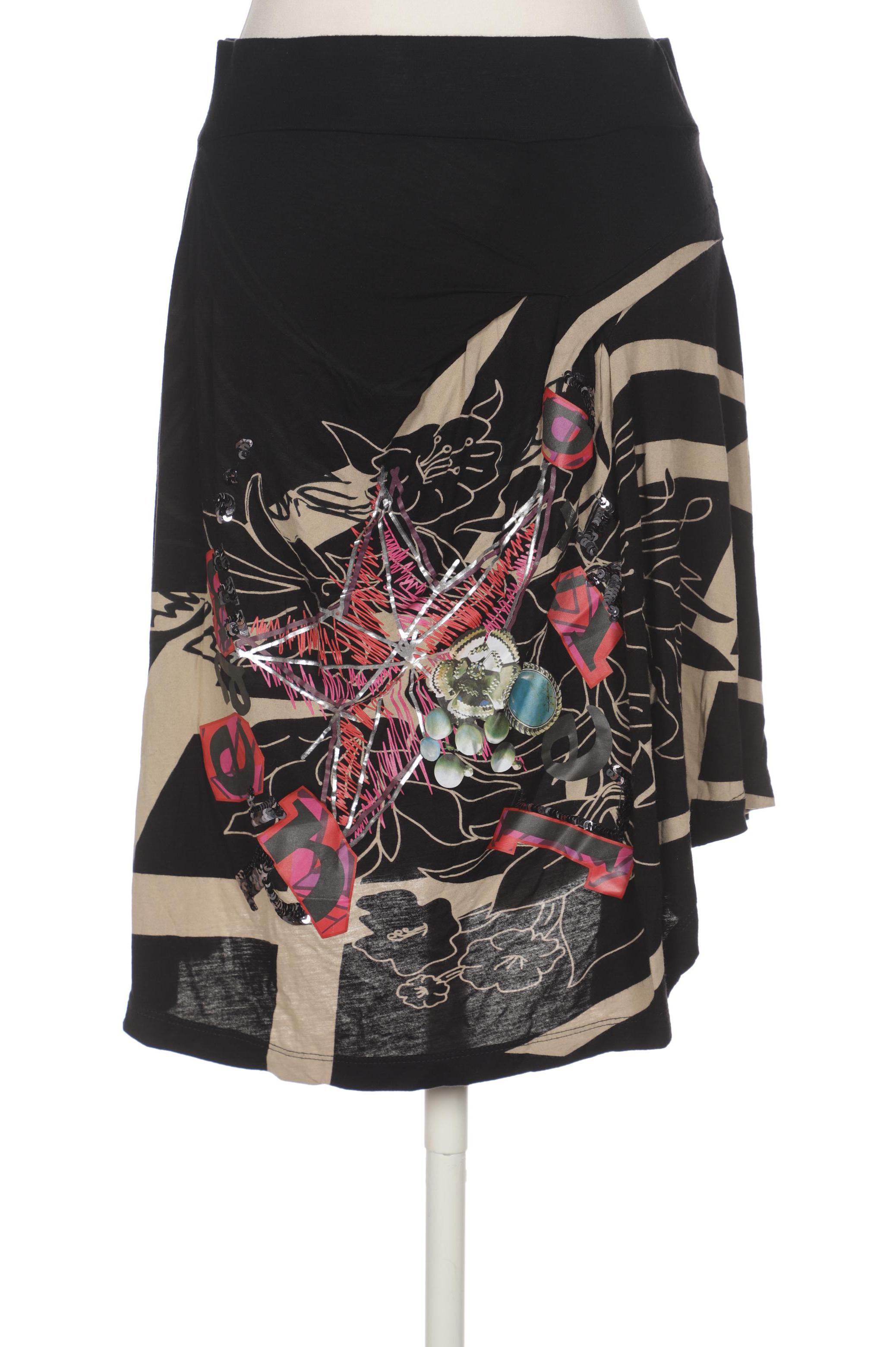 

Desigual Damen Rock, schwarz, Gr. 36