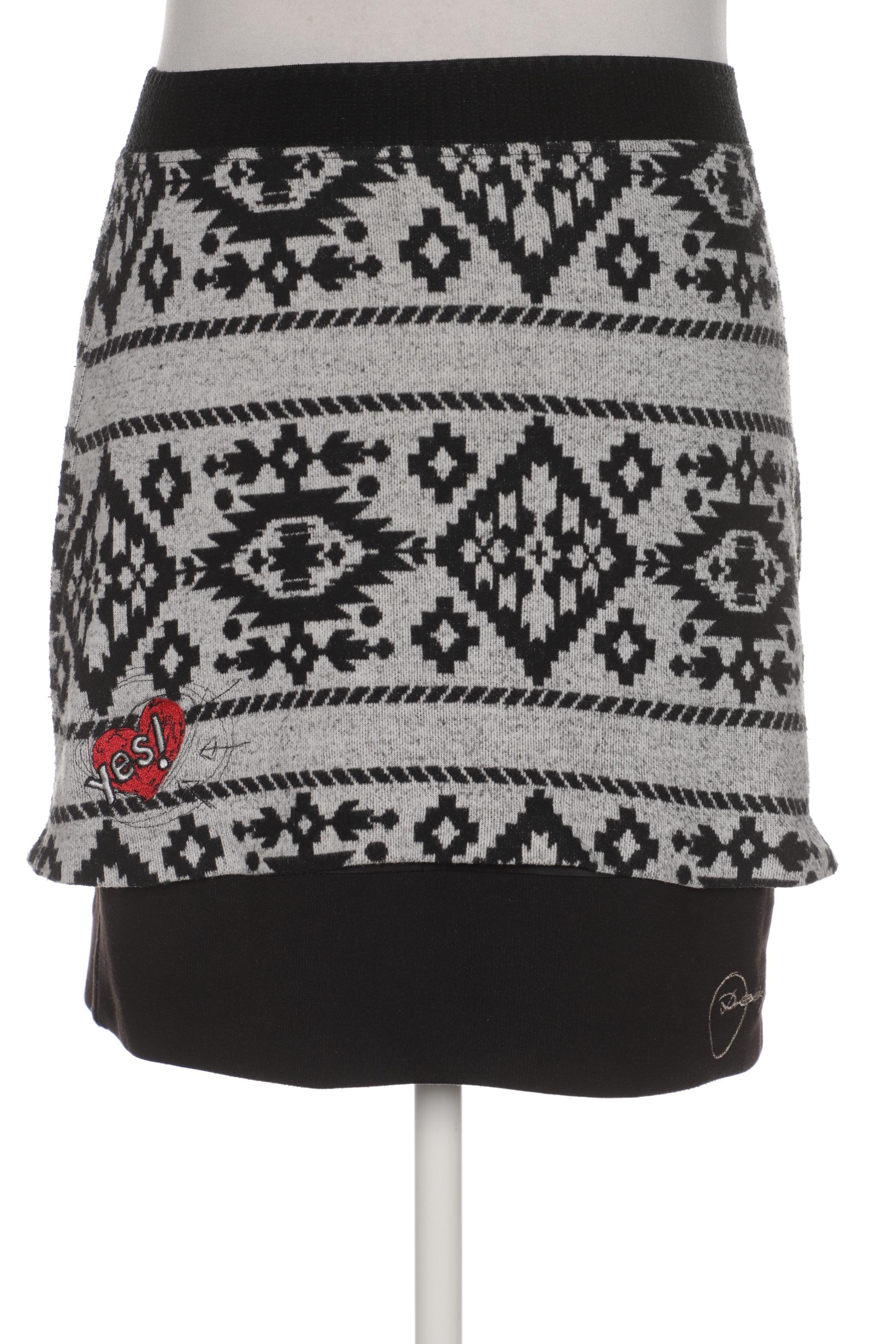 

Desigual Damen Rock, schwarz, Gr. 42