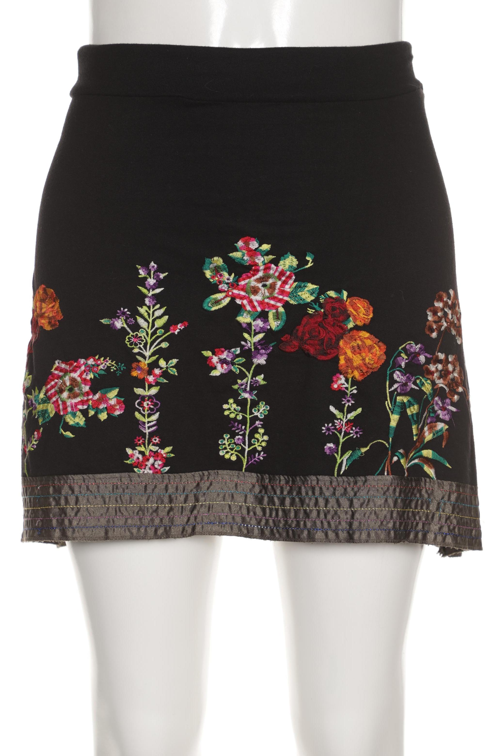 

Desigual Damen Rock, schwarz, Gr. 44