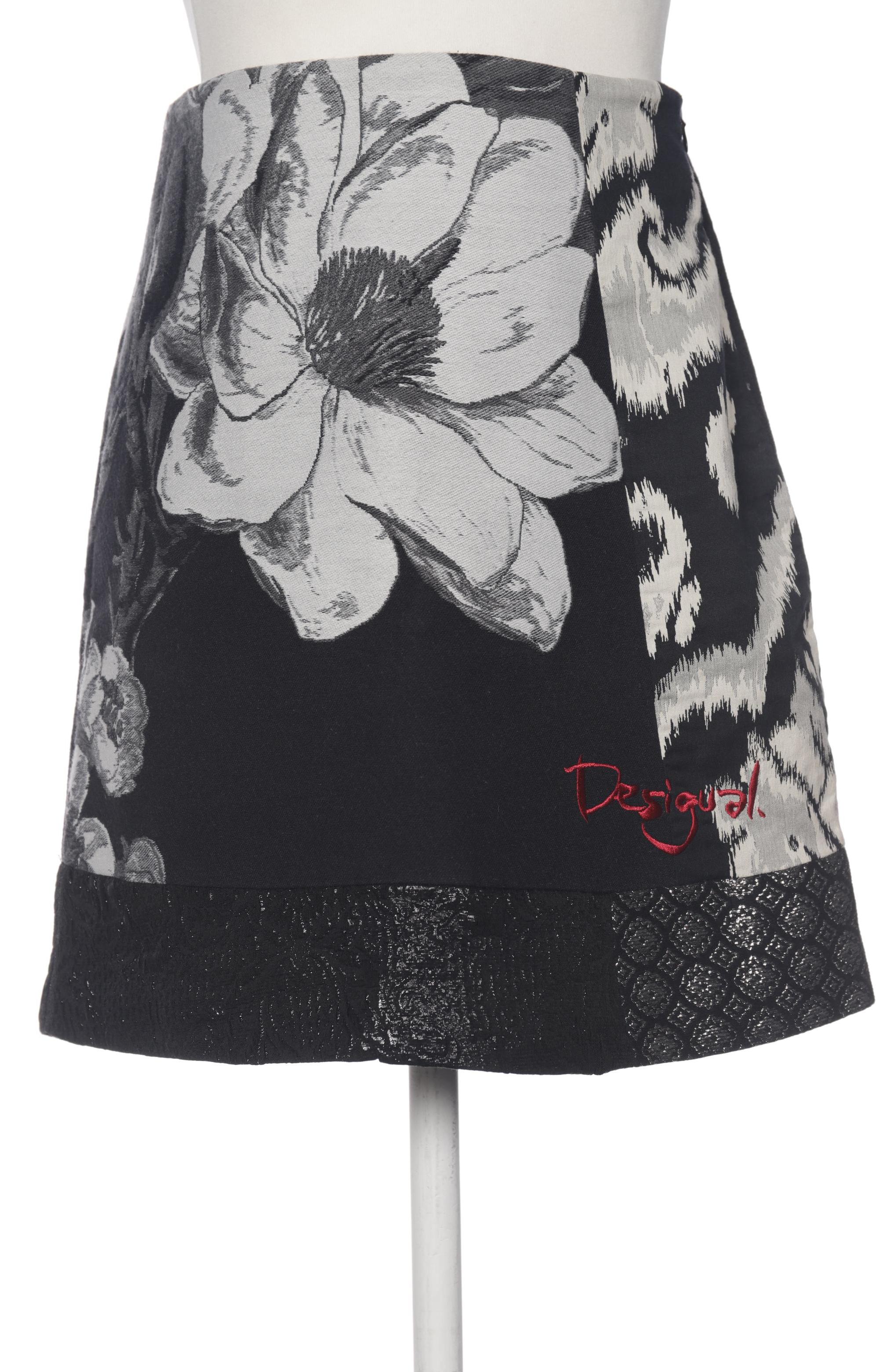 

Desigual Damen Rock, schwarz, Gr. 34