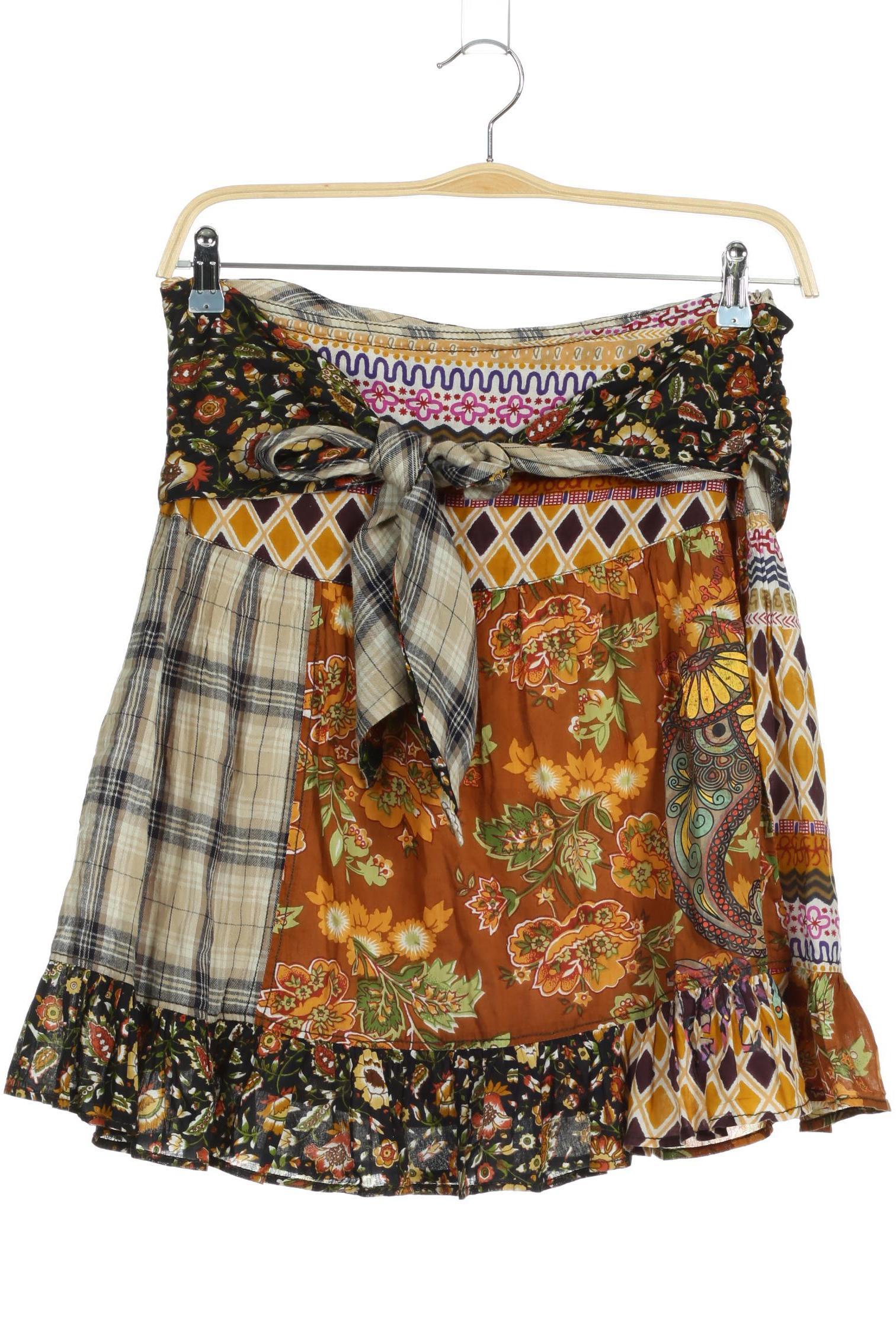 

Desigual Damen Rock, mehrfarbig, Gr. 38