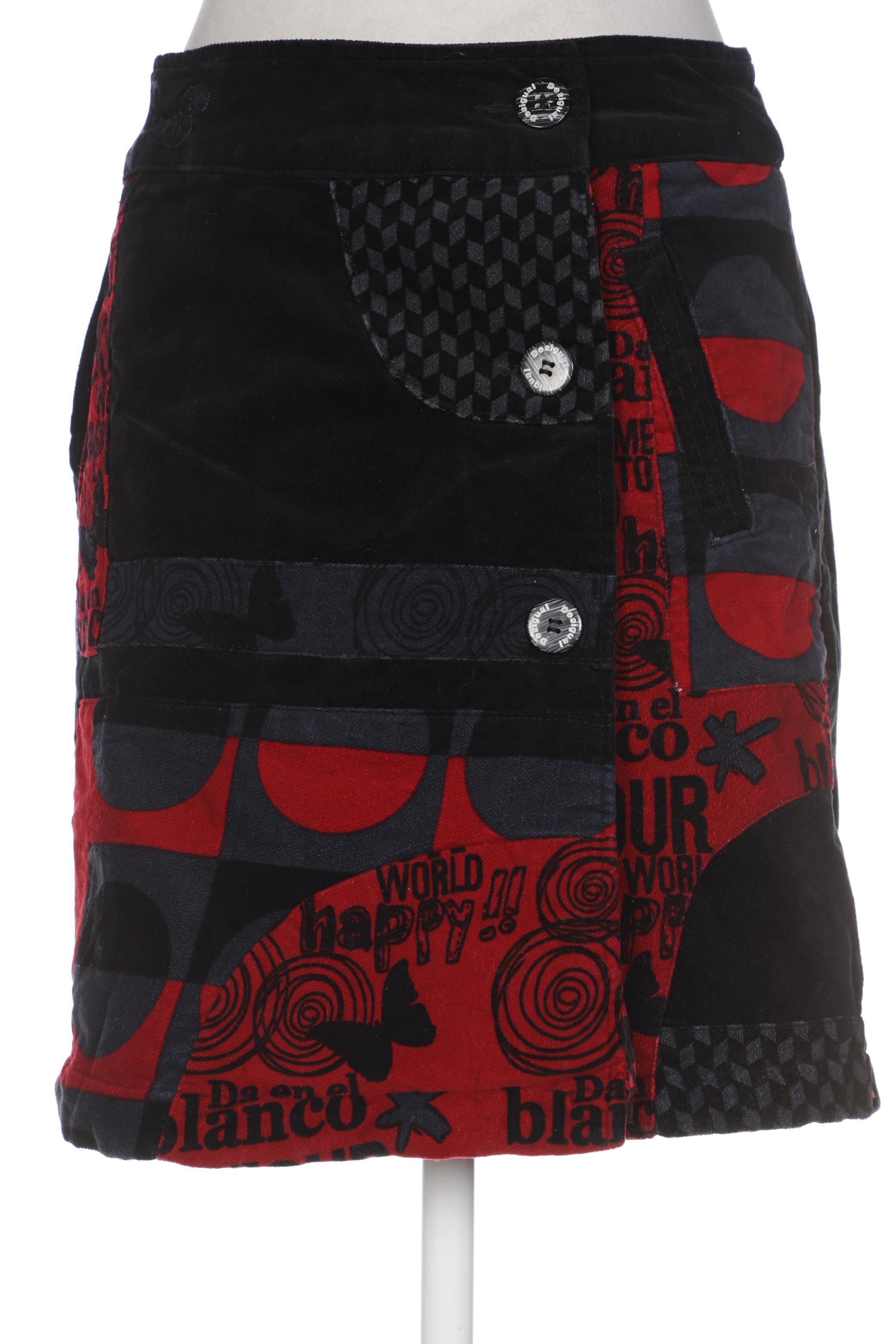 

Desigual Damen Rock, schwarz, Gr. 38