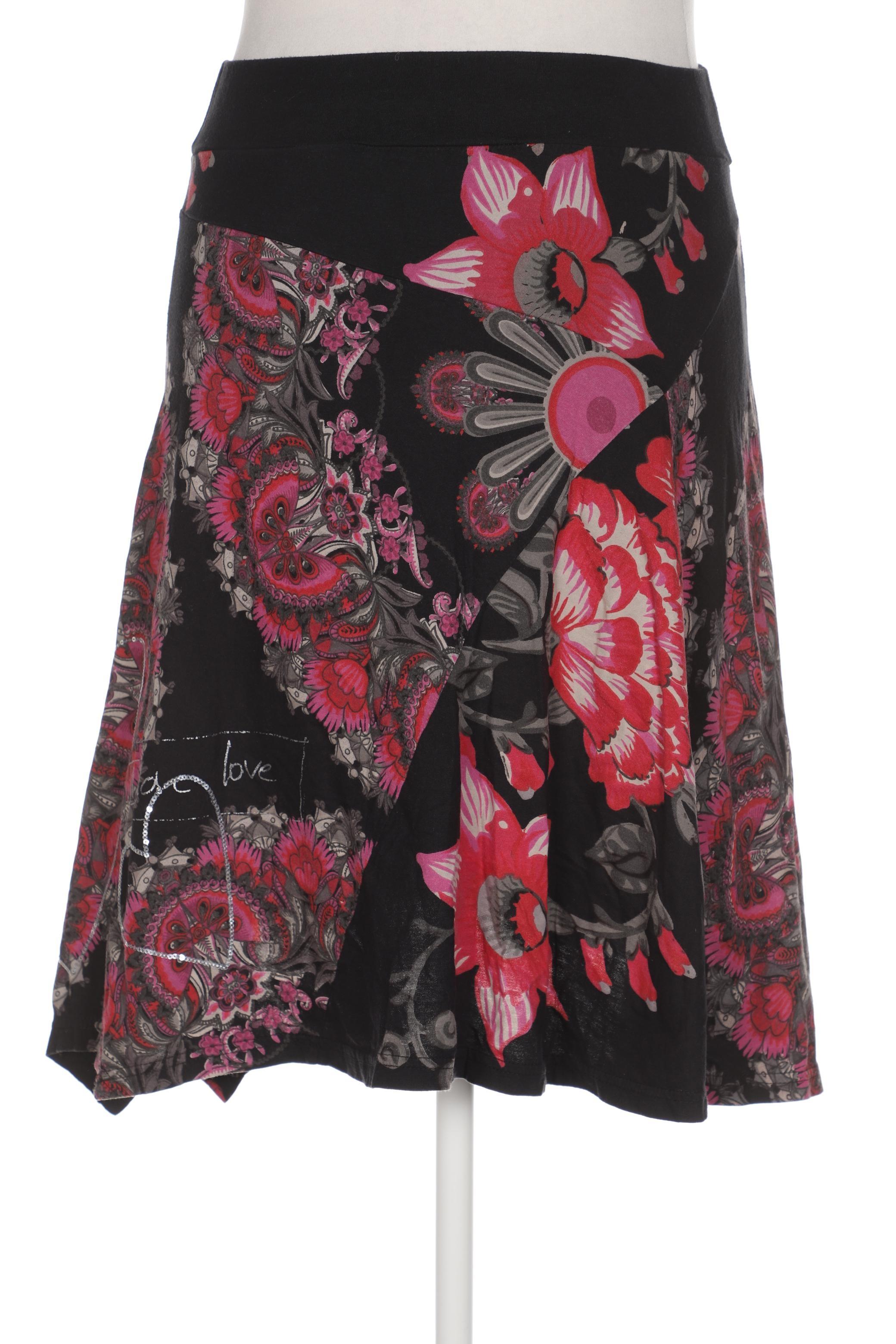 

Desigual Damen Rock, schwarz, Gr. 42