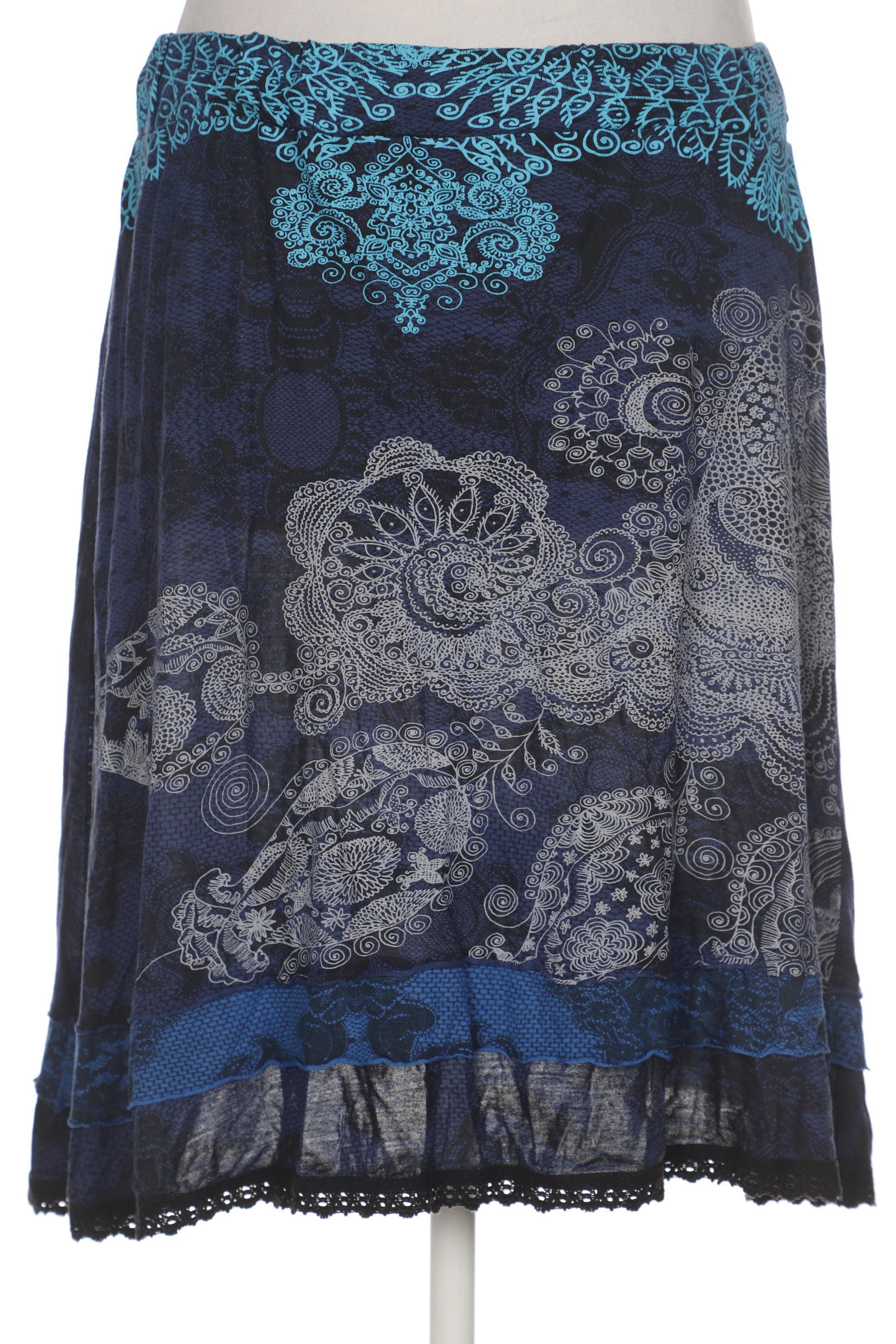 

Desigual Damen Rock, marineblau, Gr. 44