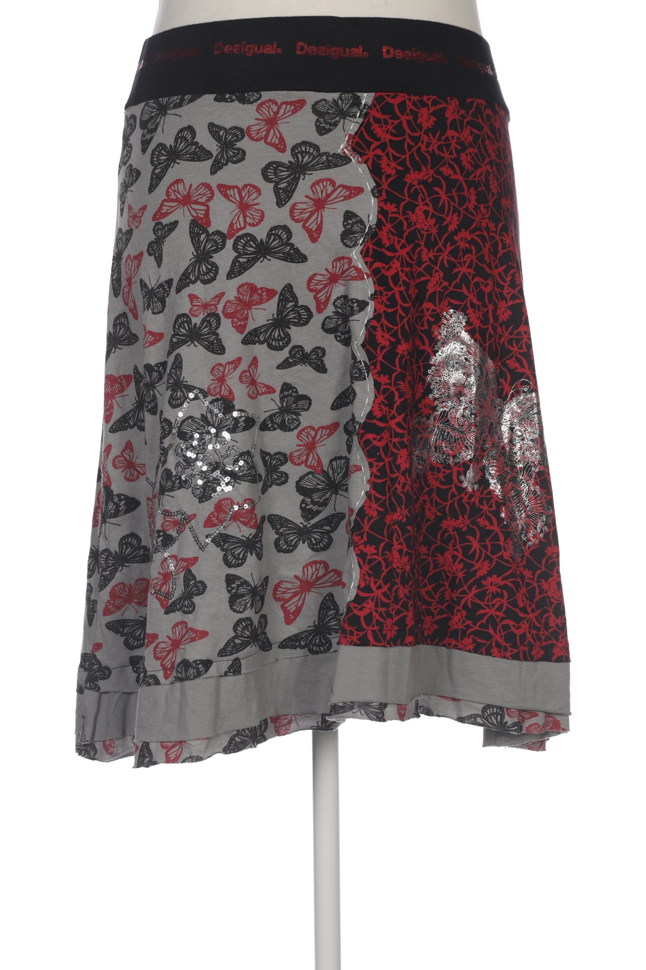 

Desigual Damen Rock, grau, Gr. 42