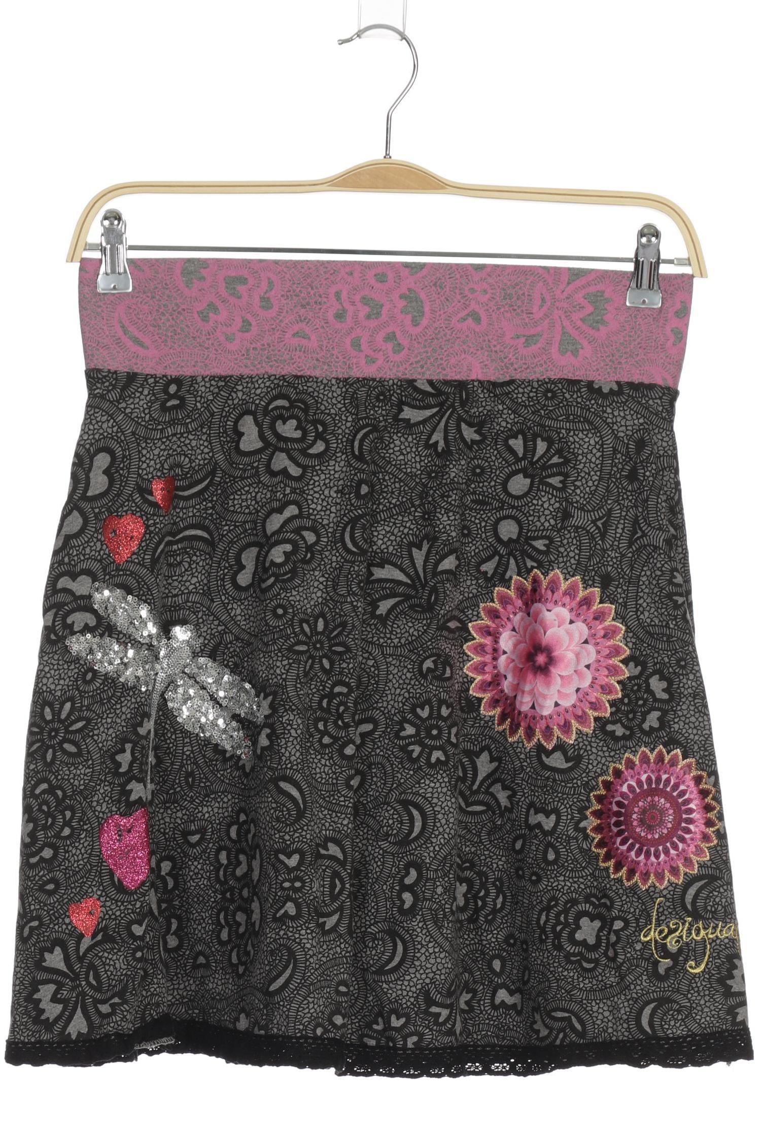 

Desigual Damen Rock, schwarz, Gr.