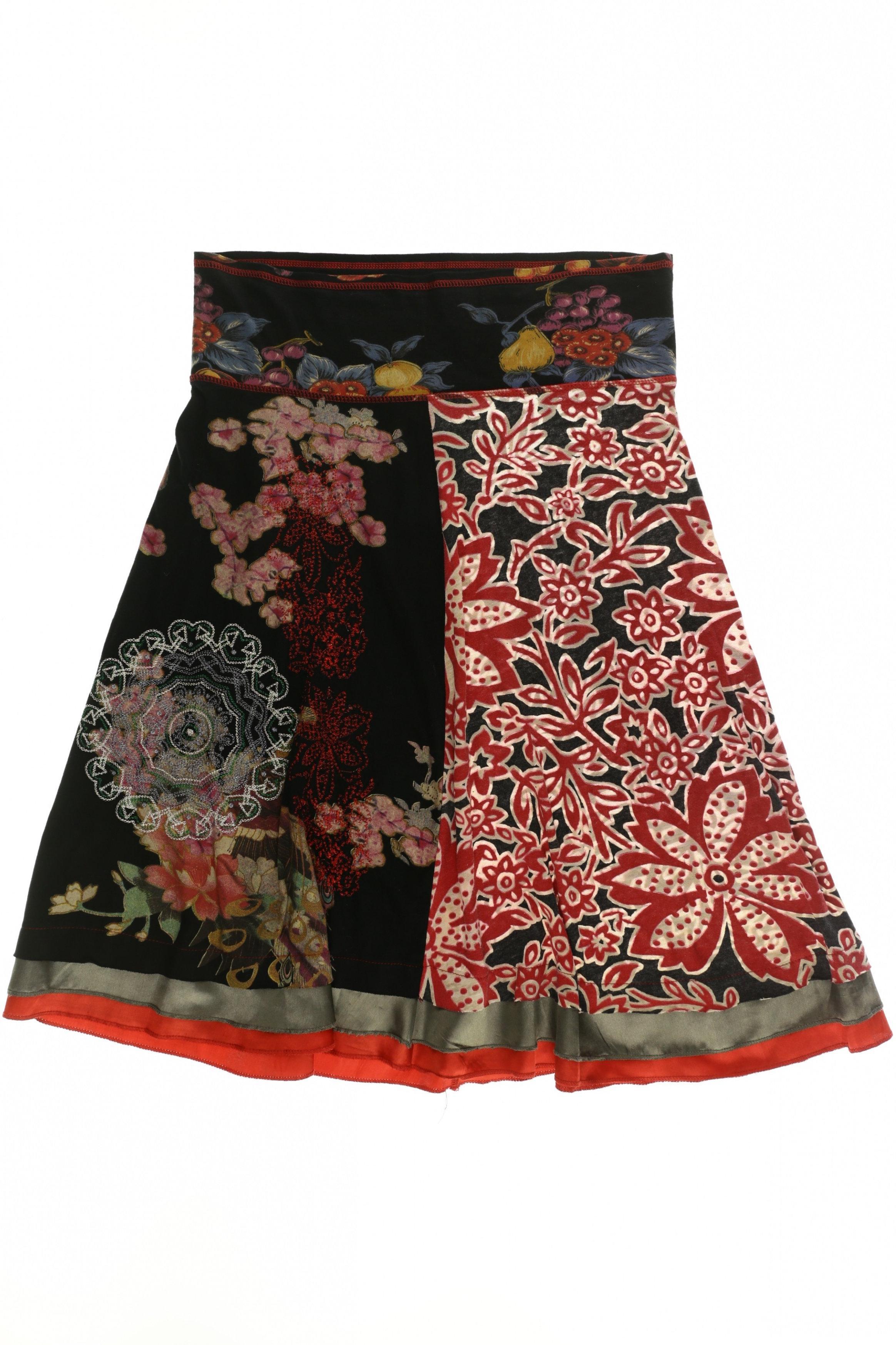 

Desigual Damen Rock, schwarz, Gr.