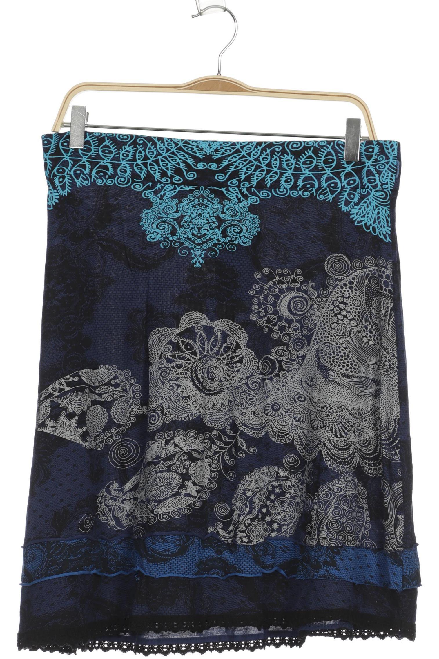 

Desigual Damen Rock, blau, Gr.