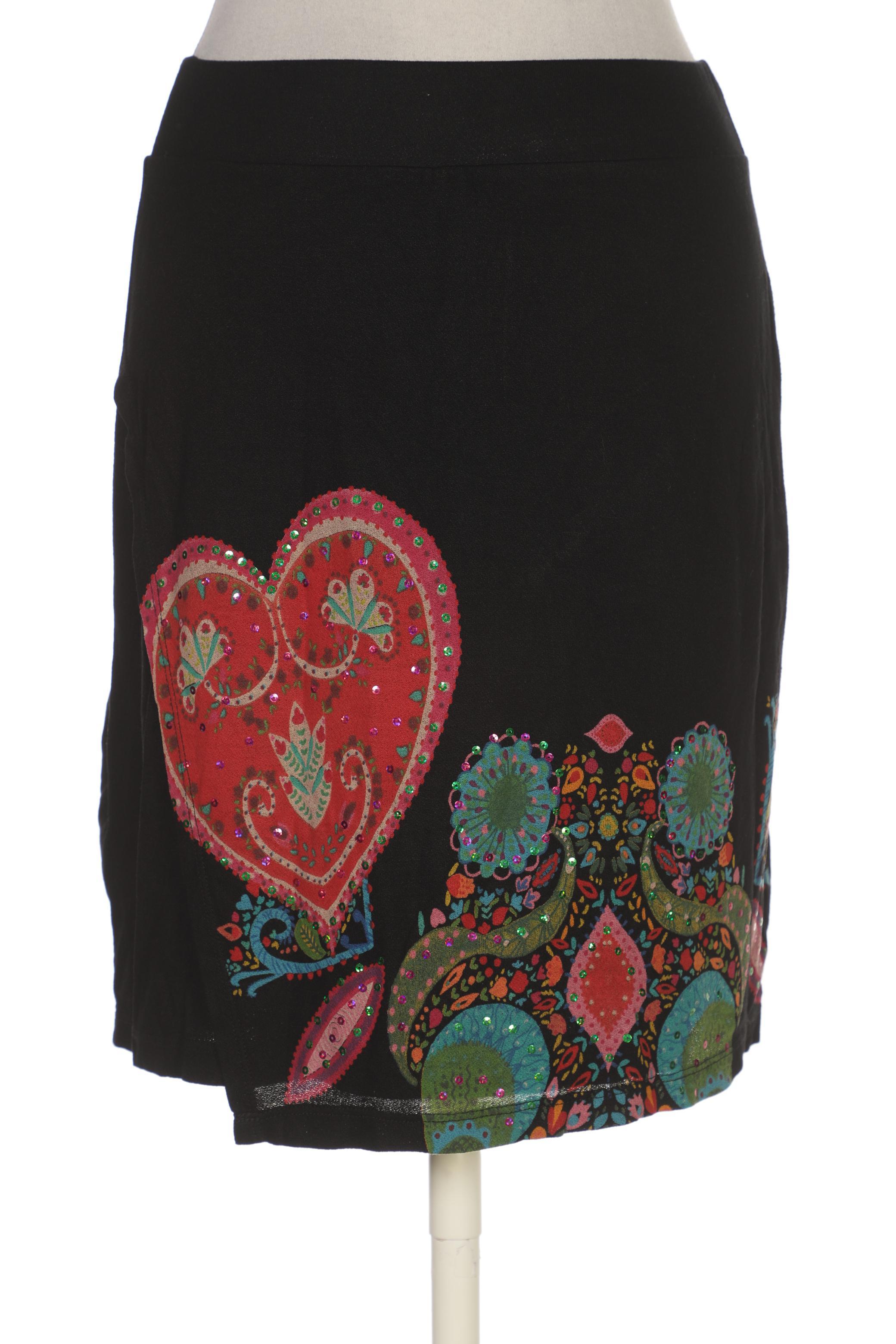 

Desigual Damen Rock, schwarz, Gr. 36