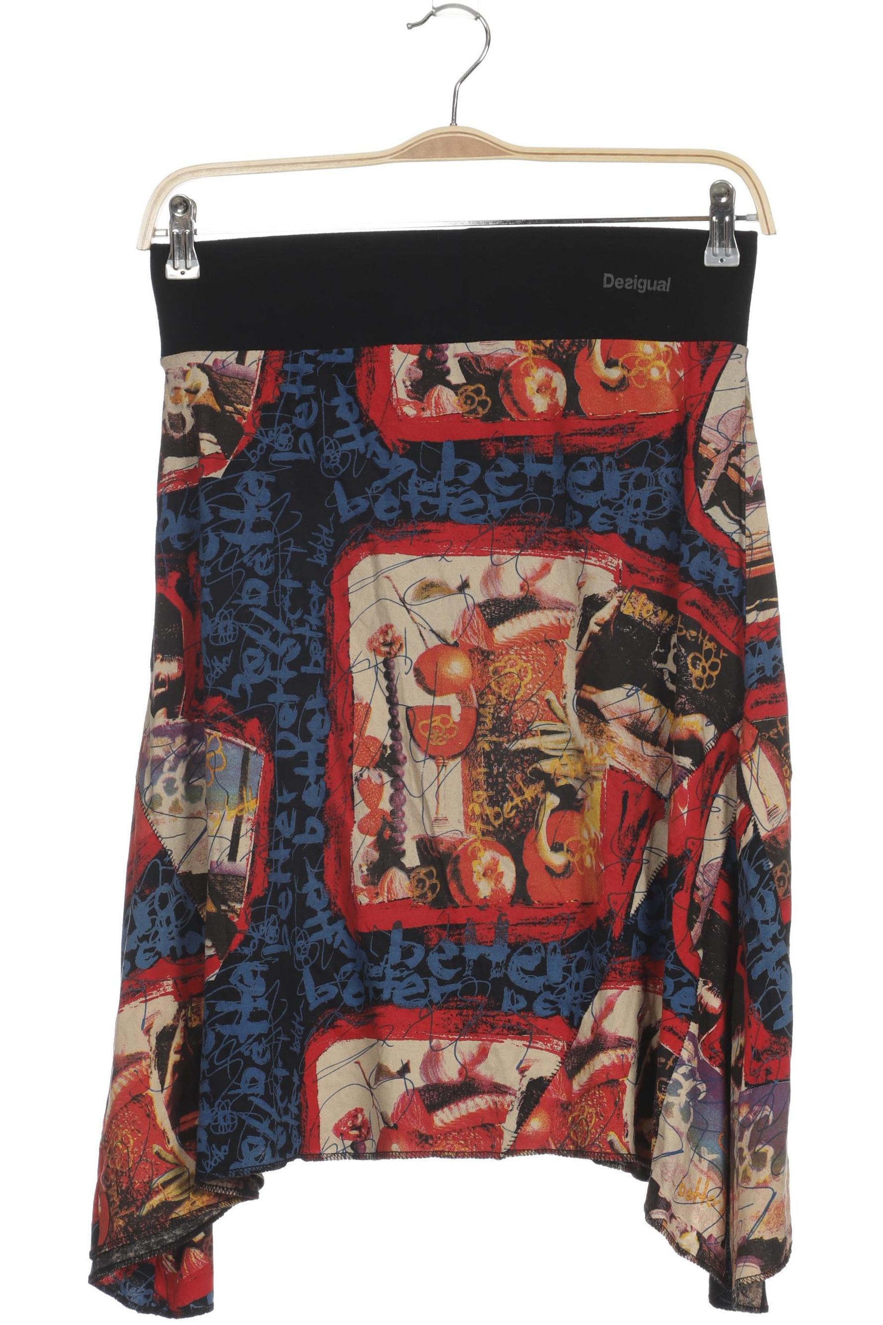 

Desigual Damen Rock, blau, Gr.