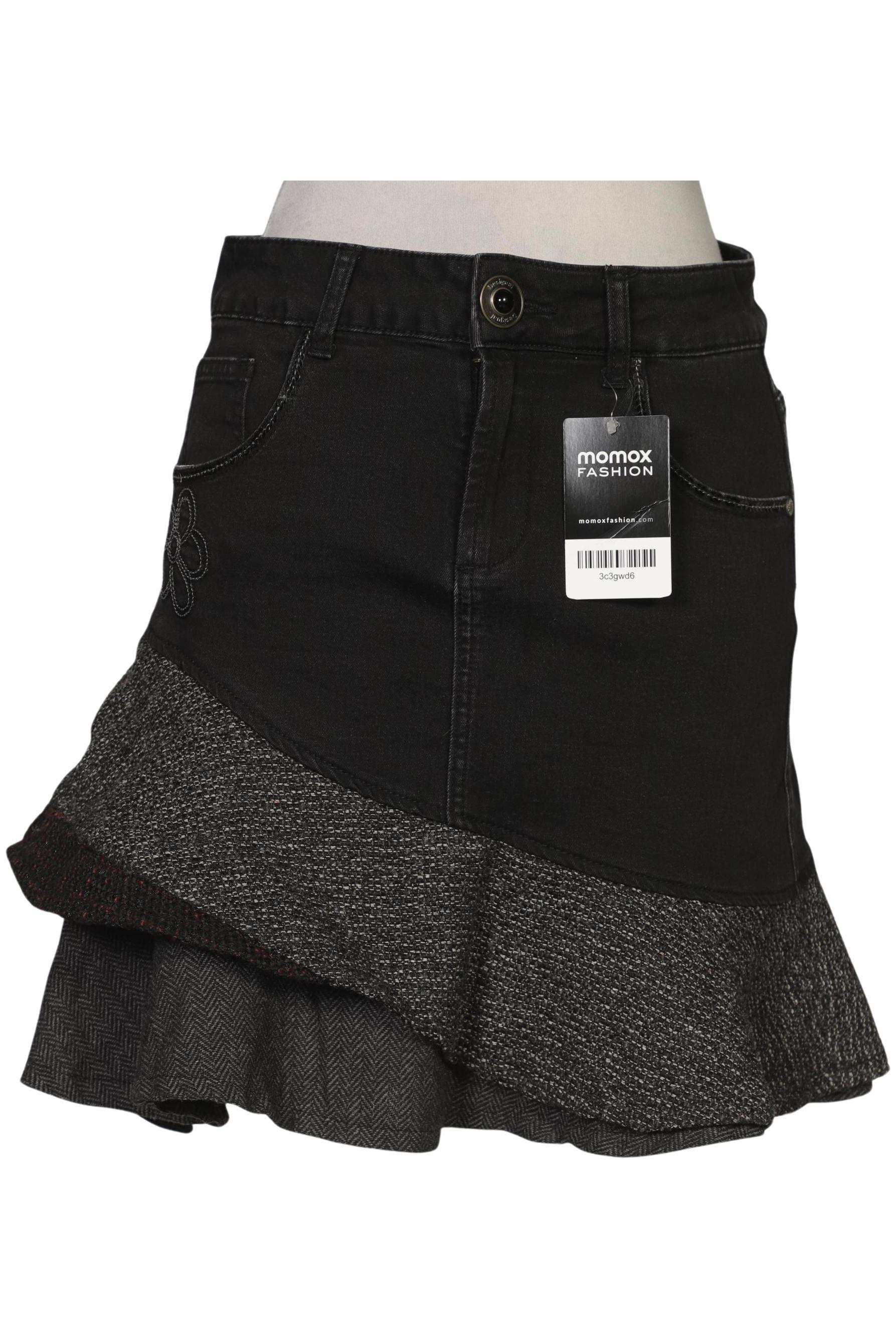 

Desigual Damen Rock, schwarz, Gr. 36