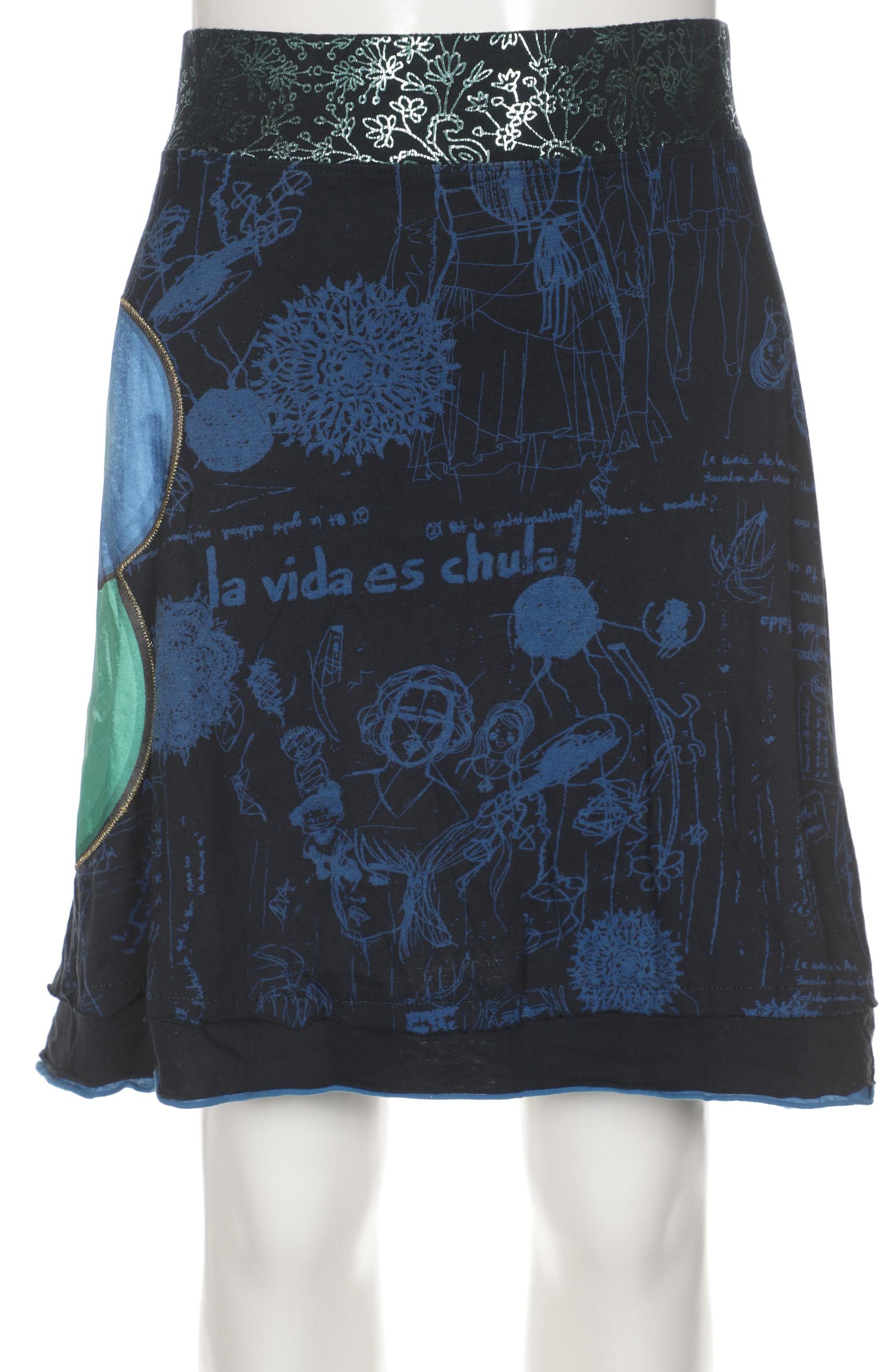

Desigual Damen Rock, marineblau, Gr. 42