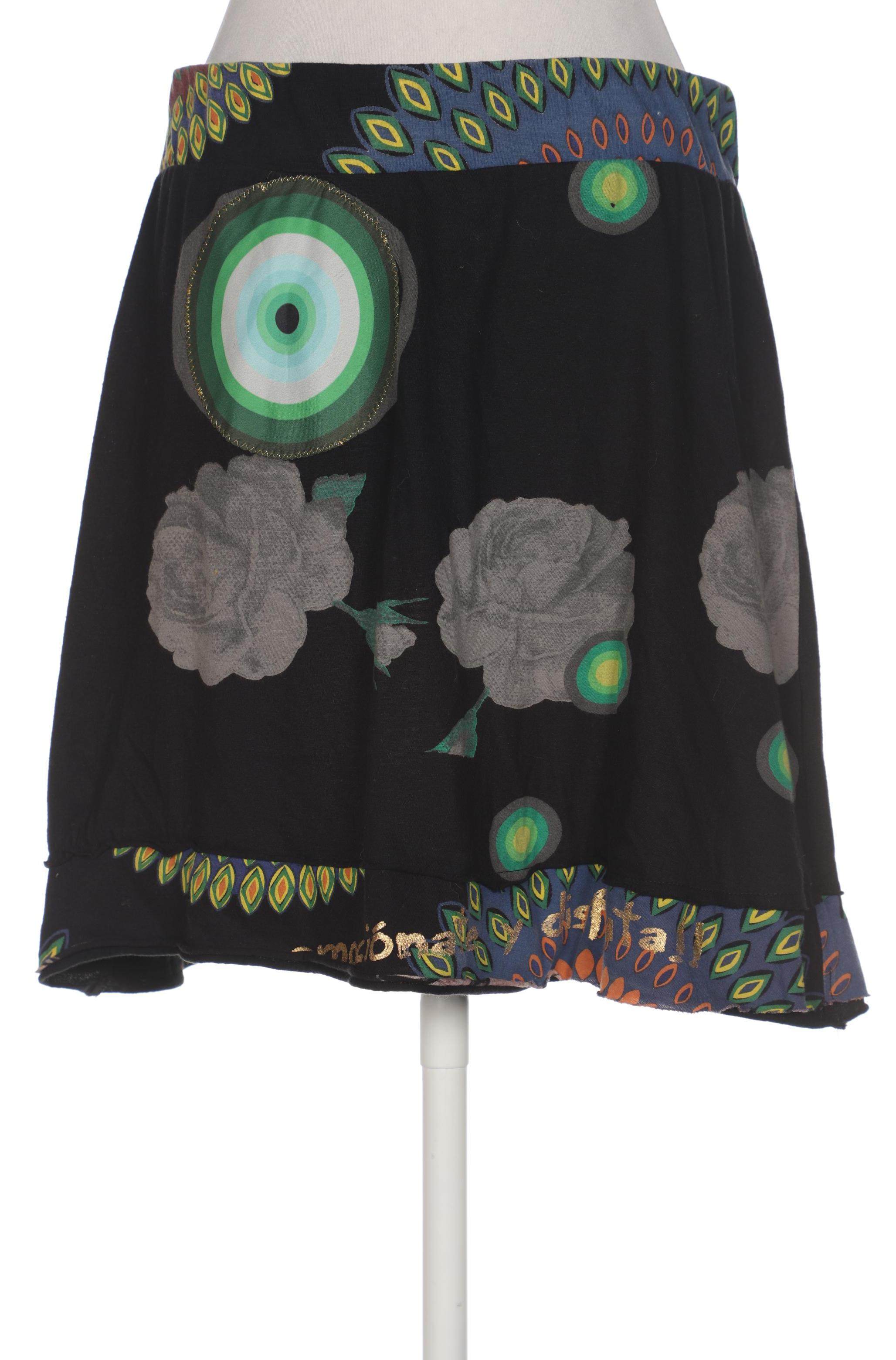 

Desigual Damen Rock, schwarz, Gr. 38