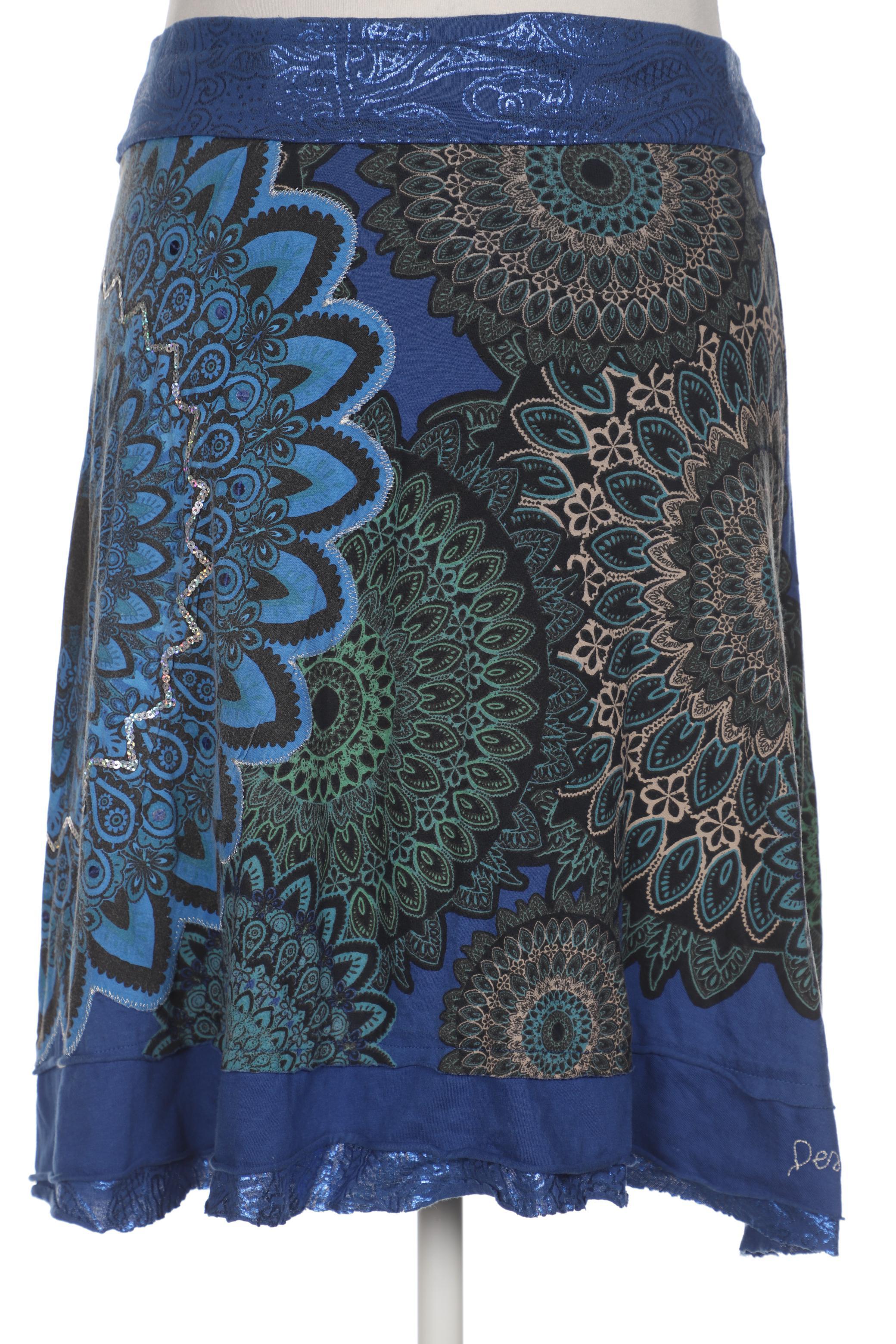 

Desigual Damen Rock, blau, Gr. 42