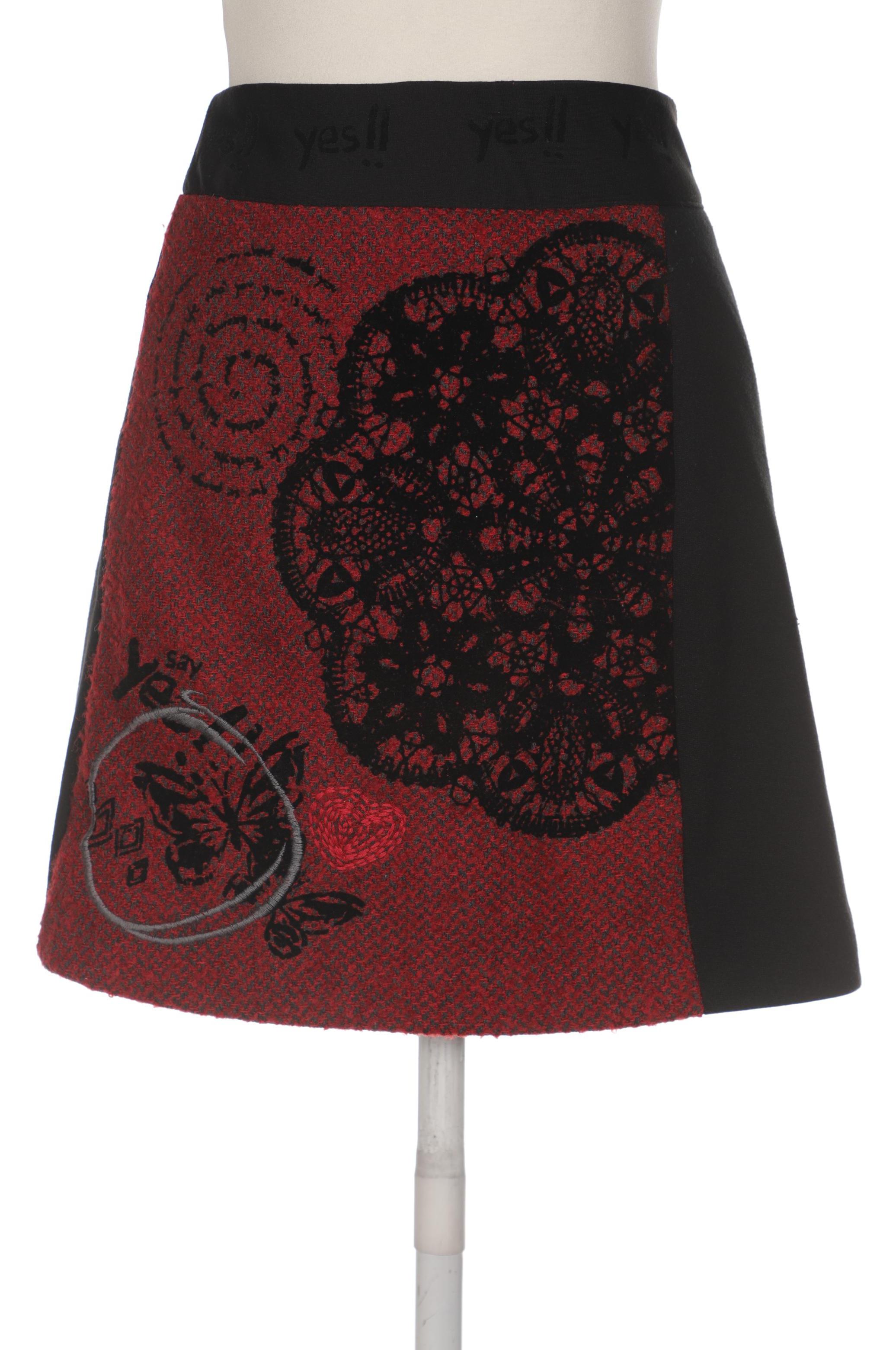 

Desigual Damen Rock, schwarz