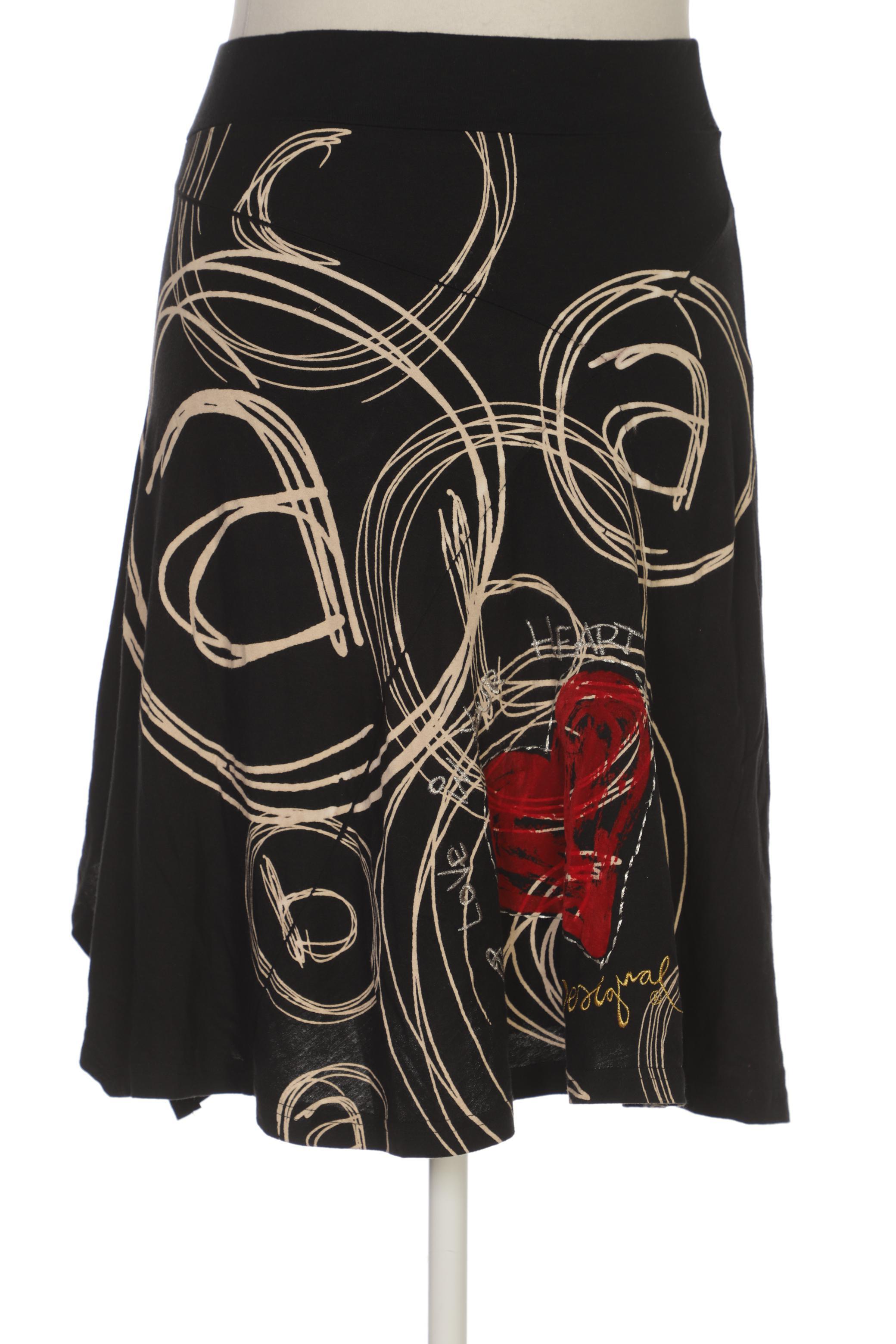 

Desigual Damen Rock, schwarz, Gr. 36
