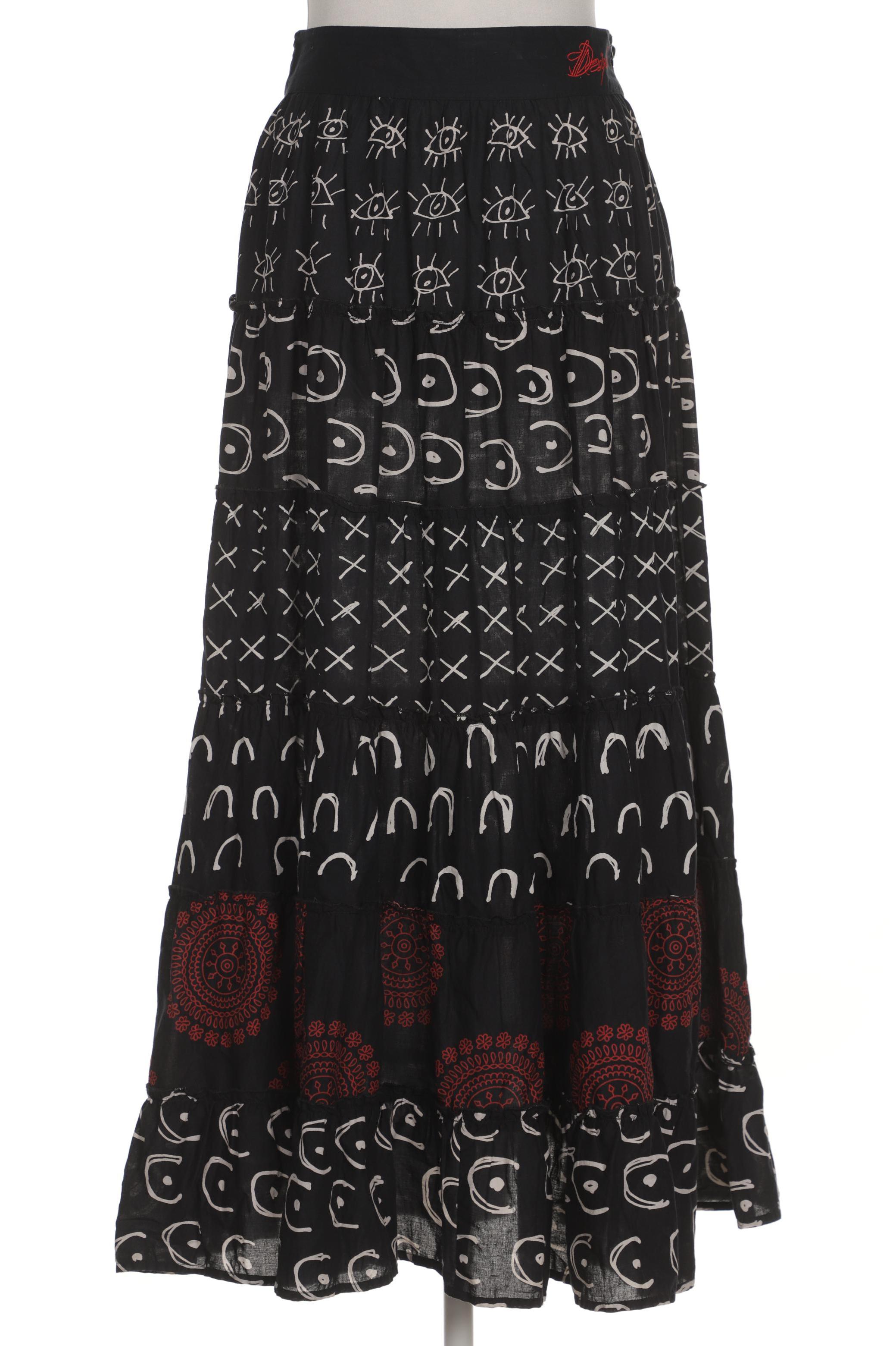 

Desigual Damen Rock, schwarz, Gr. 34