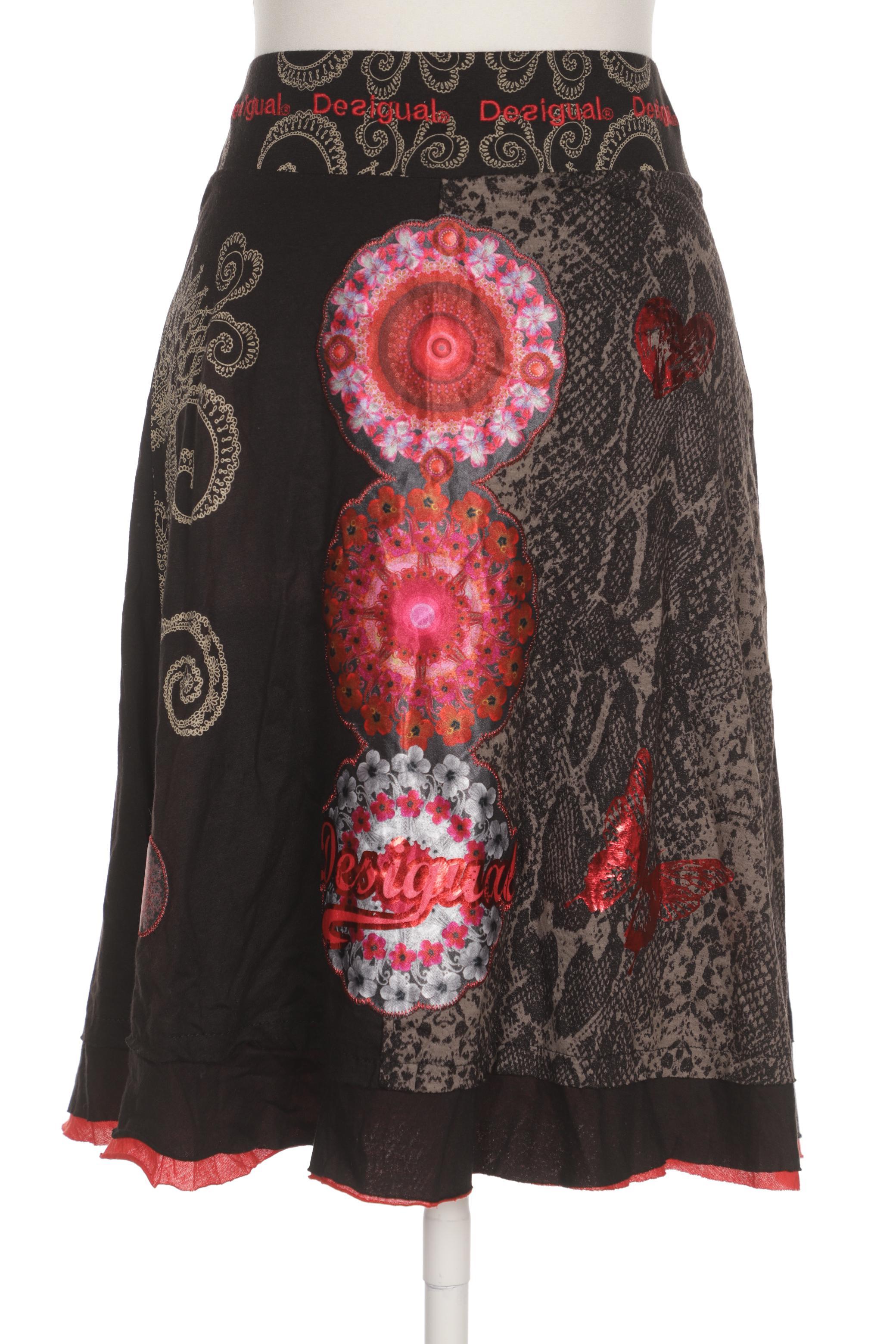 

Desigual Damen Rock, schwarz, Gr. 36