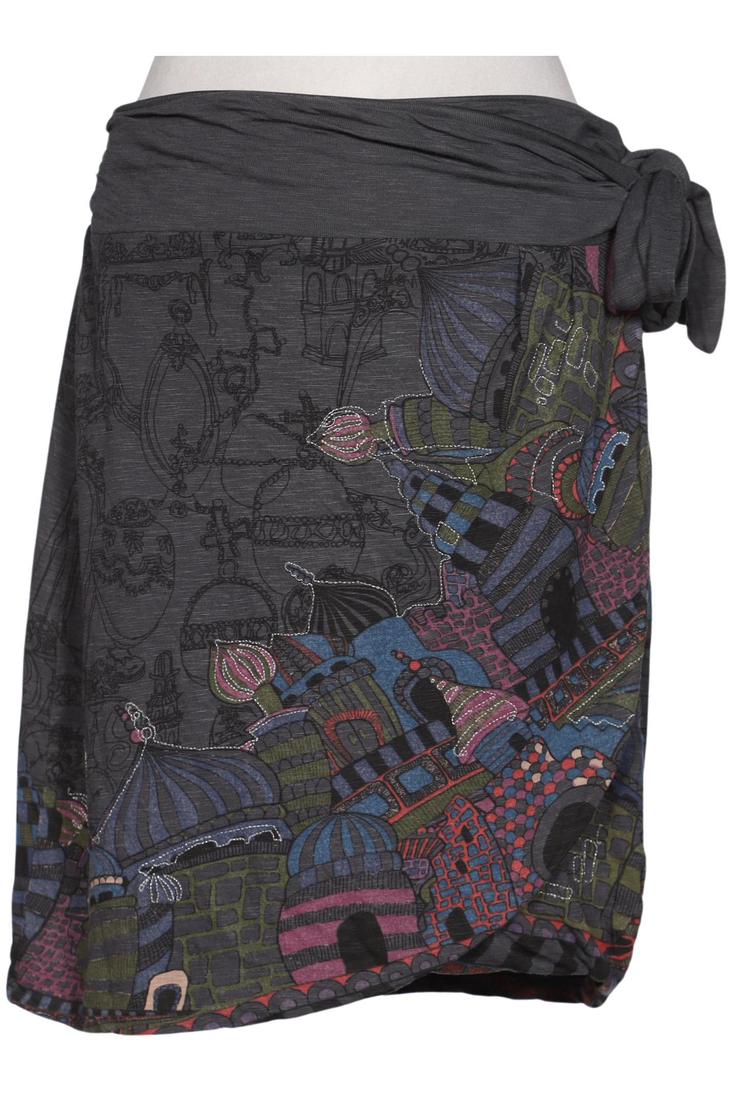 

Desigual Damen Rock, grau, Gr. 38