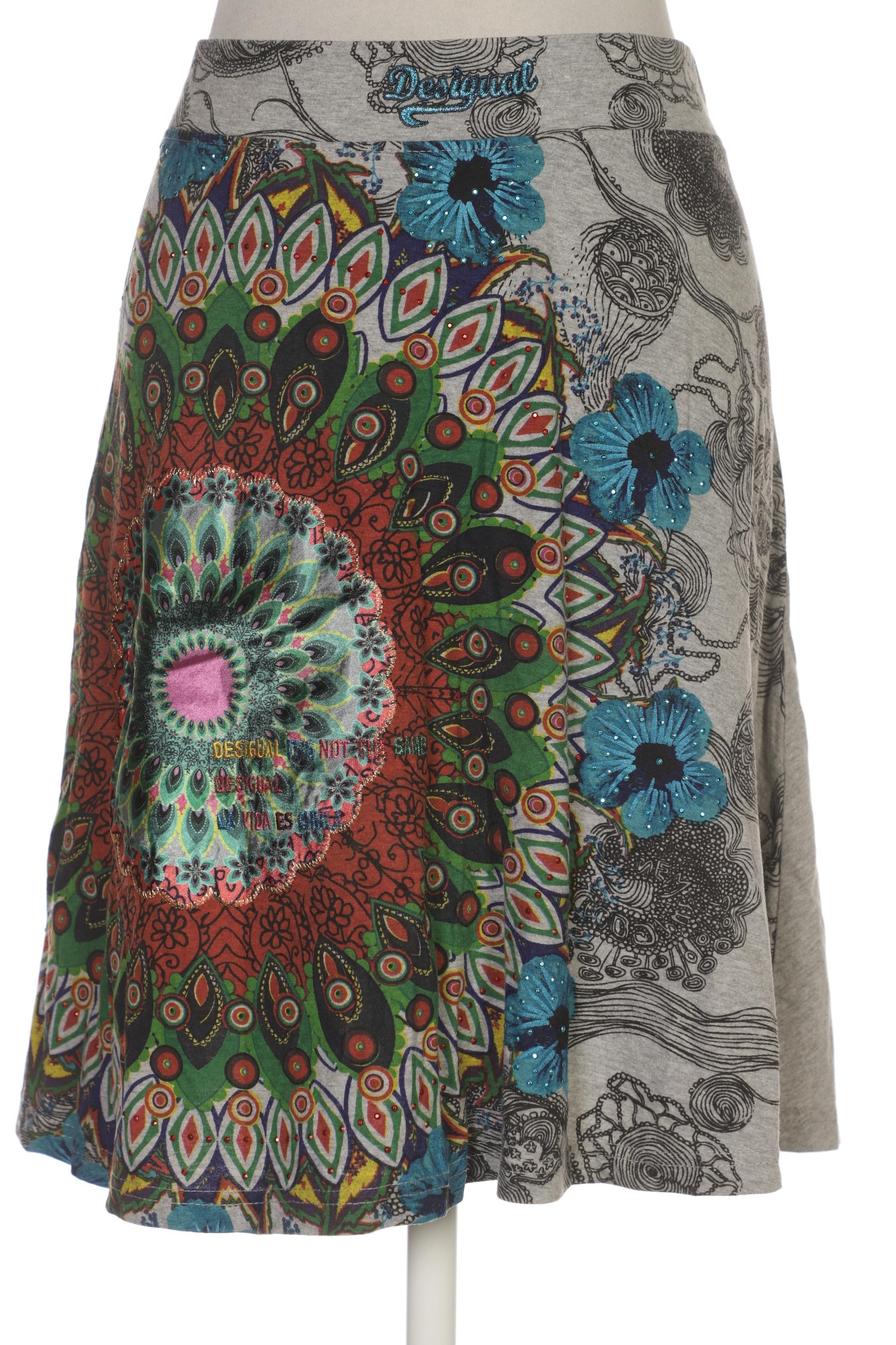 

Desigual Damen Rock, grau, Gr. 38