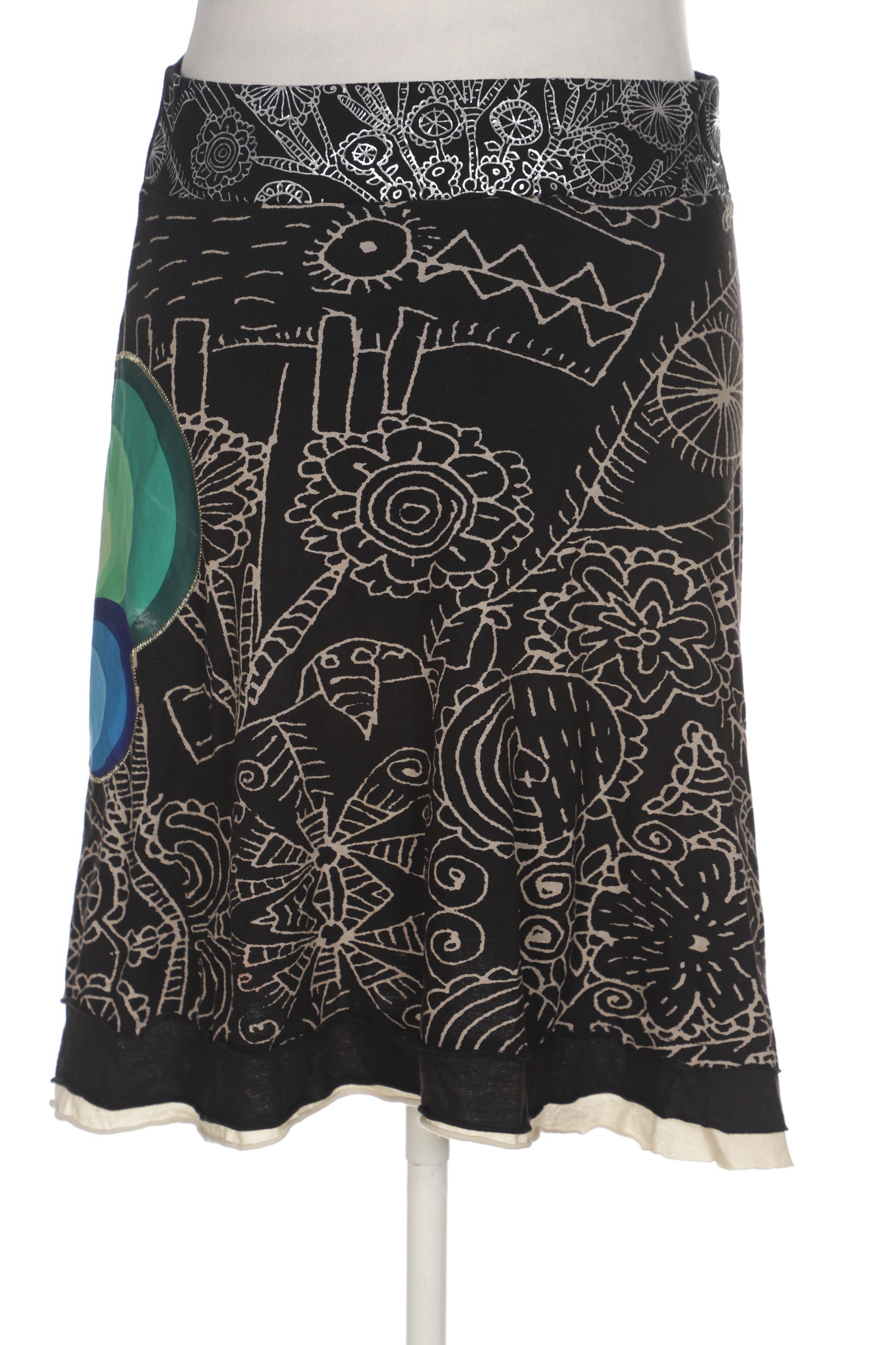 

Desigual Damen Rock, schwarz, Gr. 42