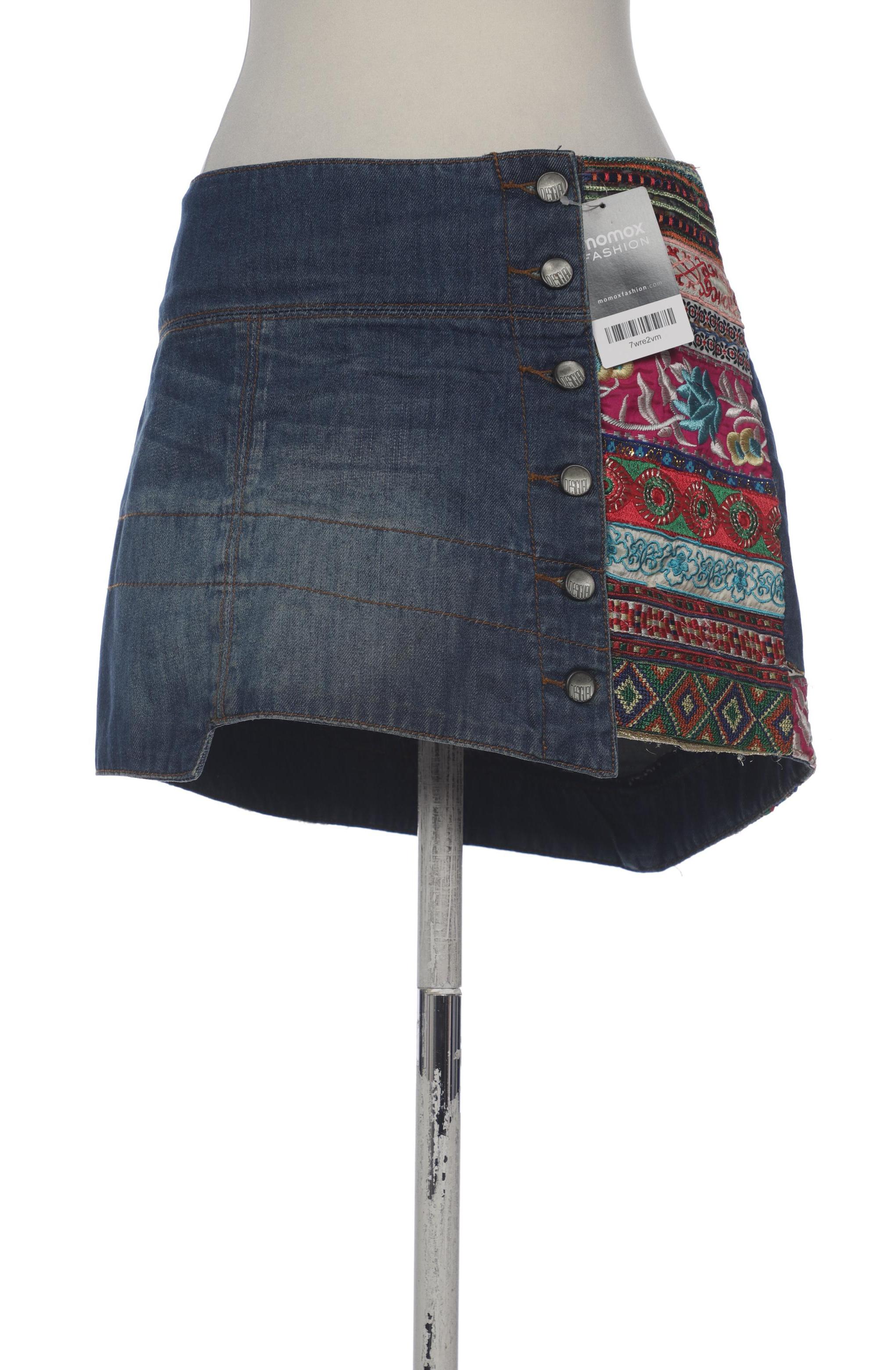 

Desigual Damen Rock, blau, Gr. 38