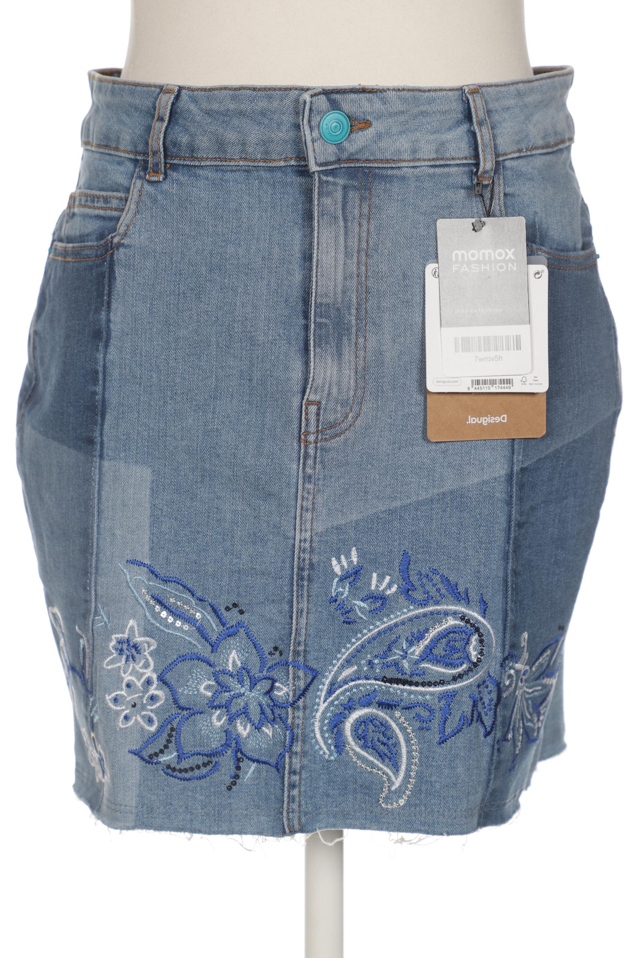

Desigual Damen Rock, blau