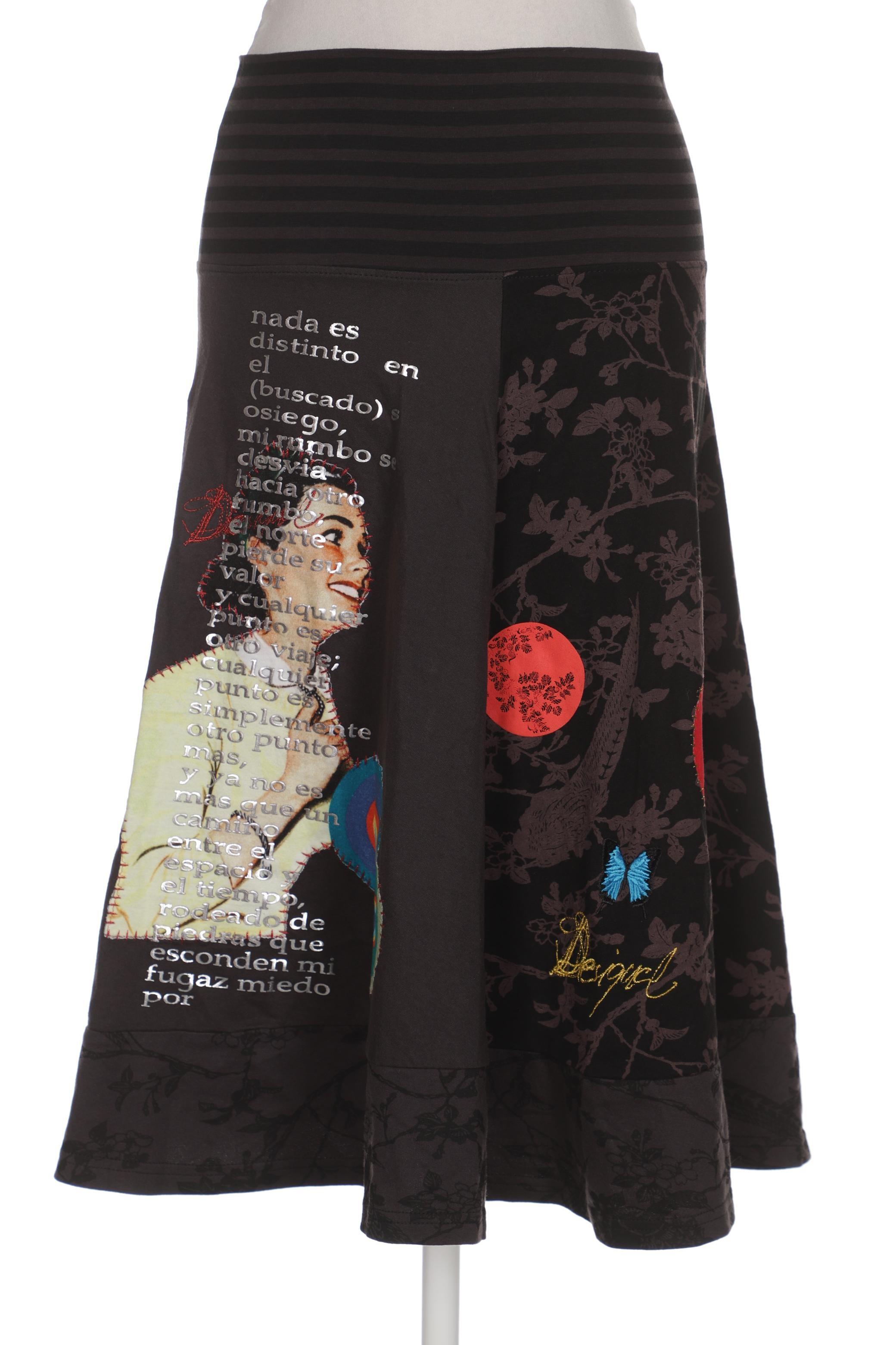 

Desigual Damen Rock, schwarz, Gr. 36
