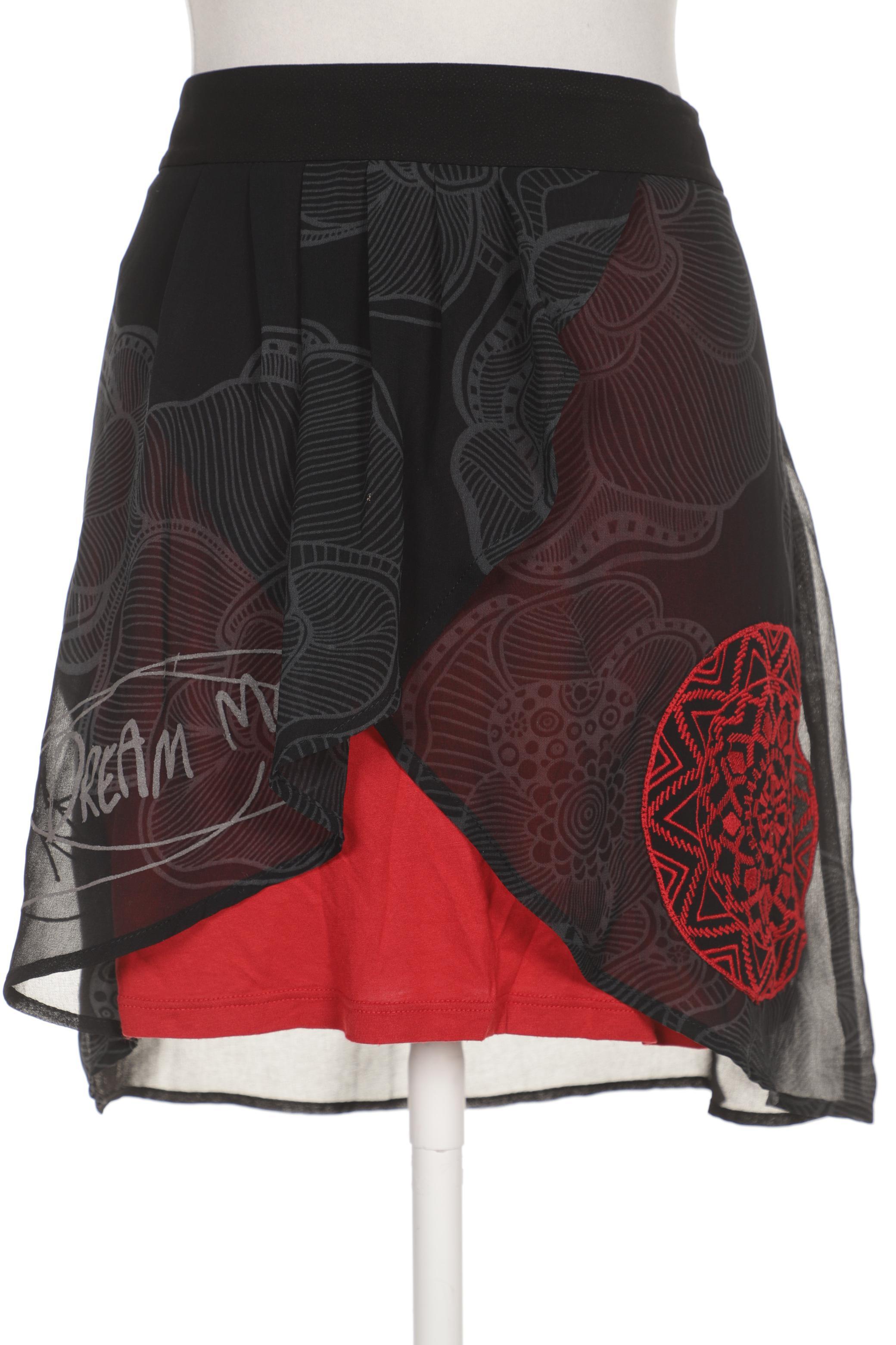 

Desigual Damen Rock, schwarz, Gr. 40