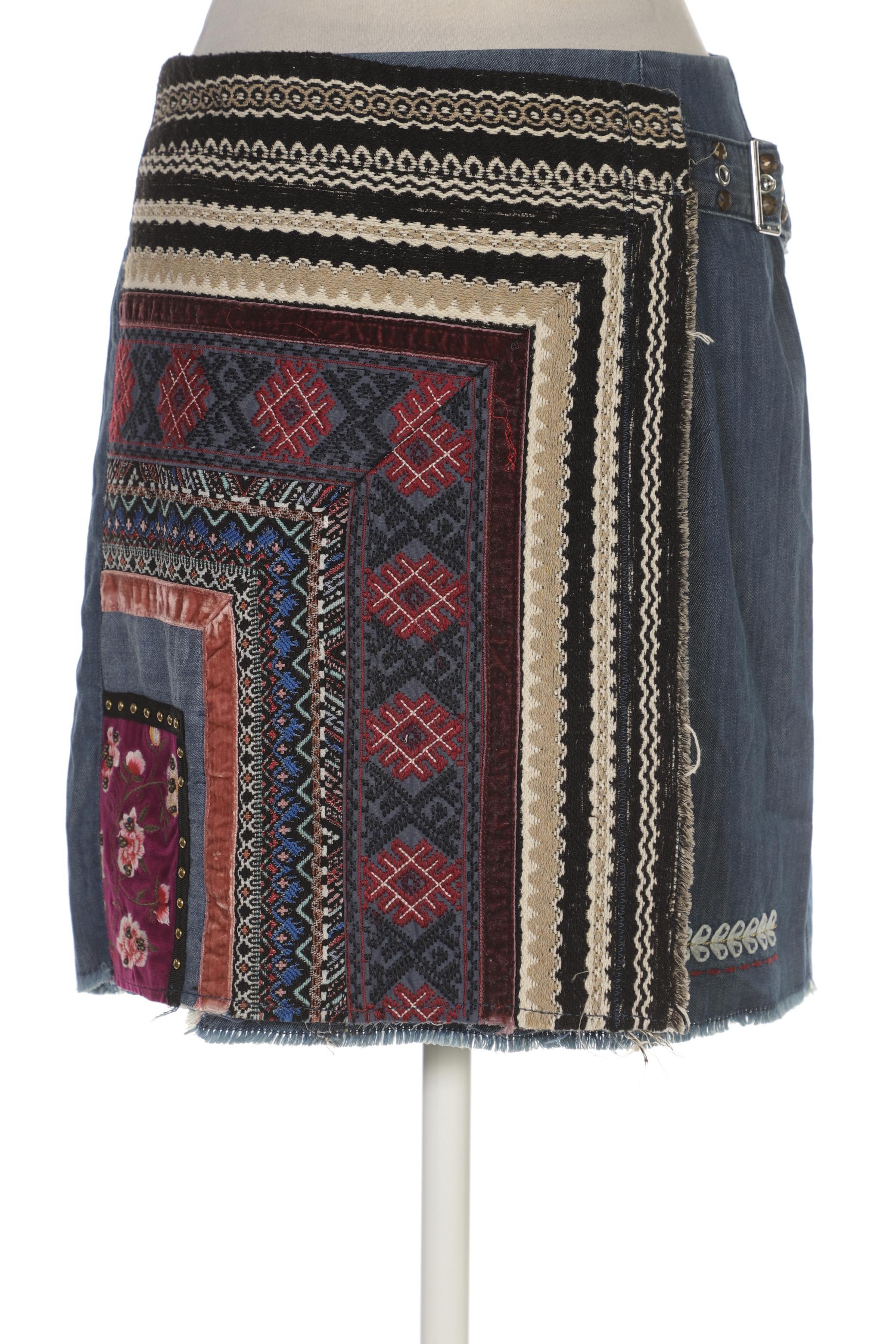 

Desigual Damen Rock, blau, Gr. 26