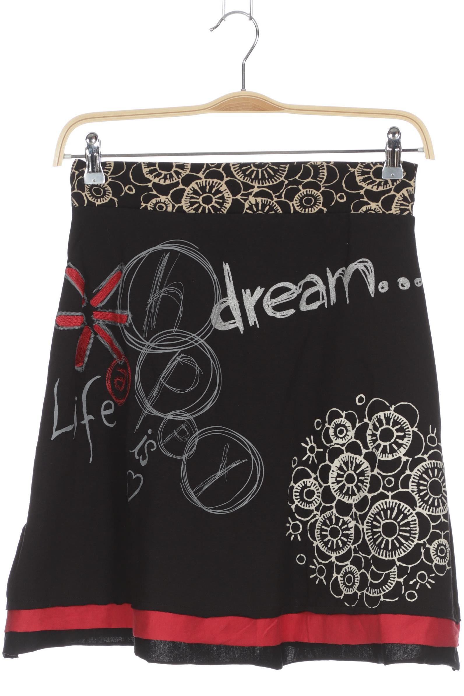 

Desigual Damen Rock, schwarz, Gr.