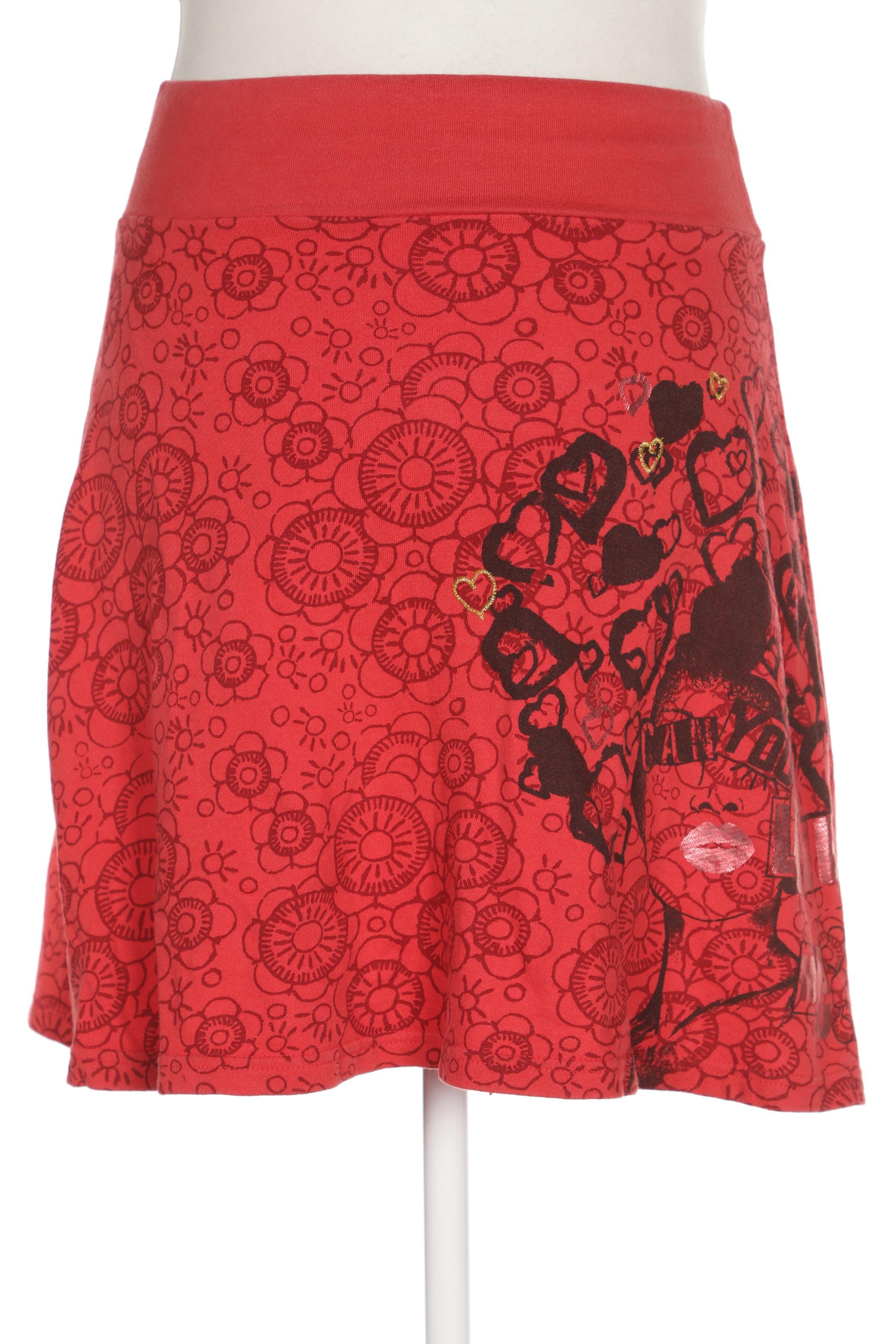 

Desigual Damen Rock, rot, Gr. 42