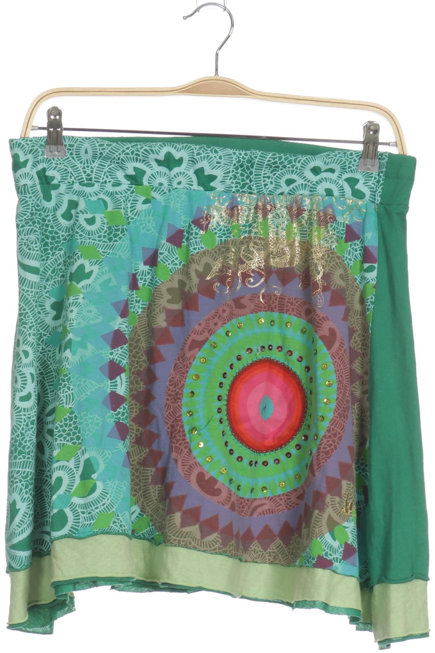 

Desigual Damen Rock, grün, Gr.